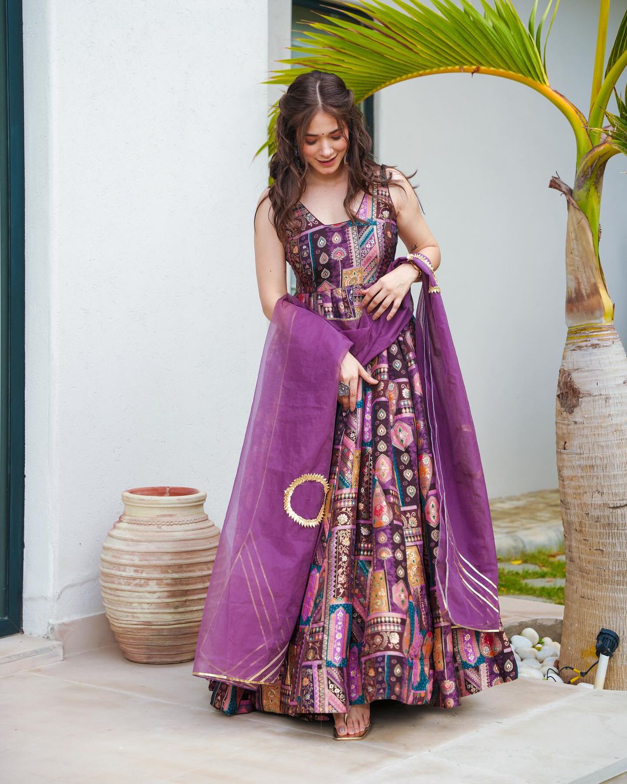 Nayan Anarkali Gown