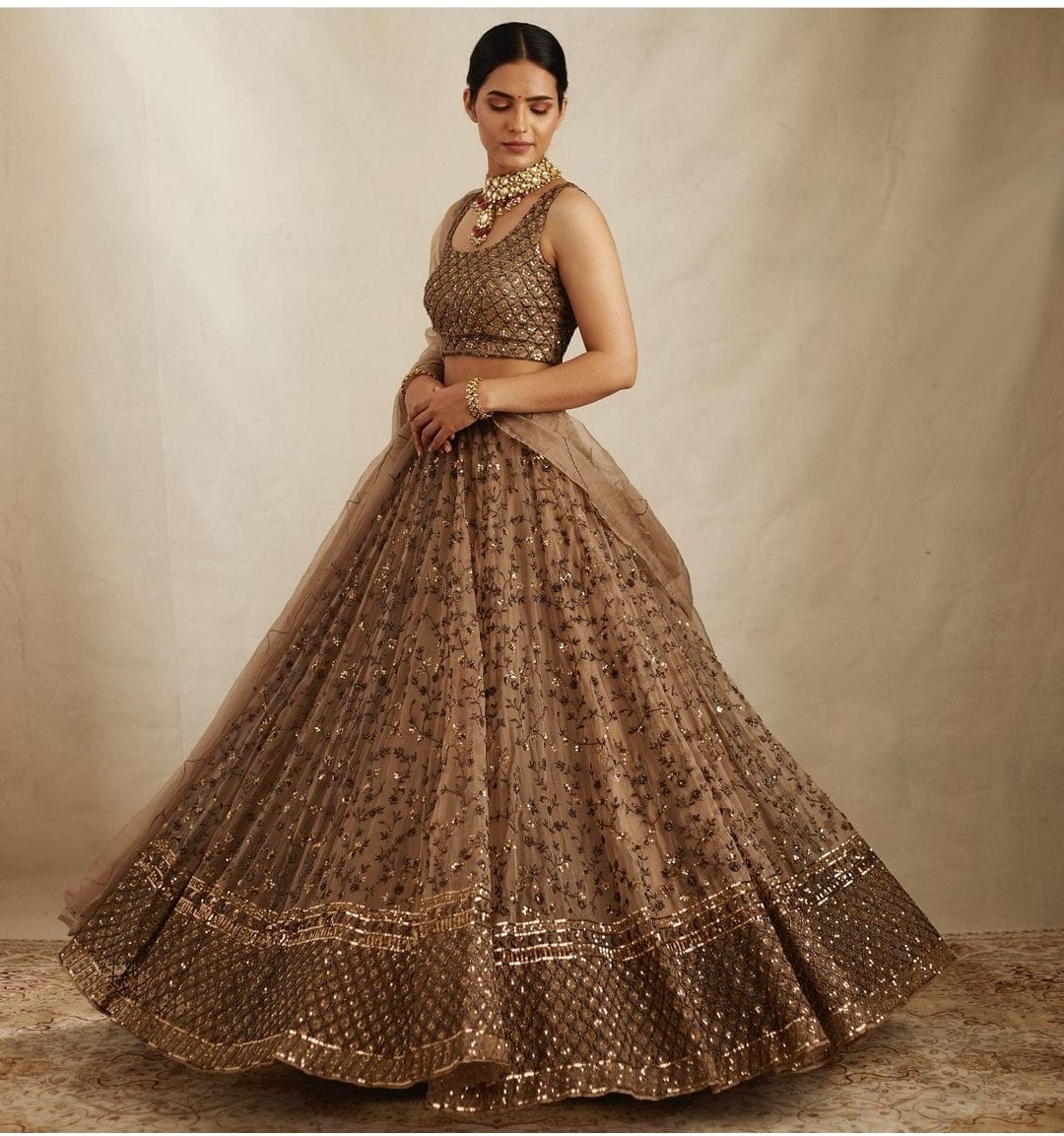 Matsya Glimmer Lehenga set