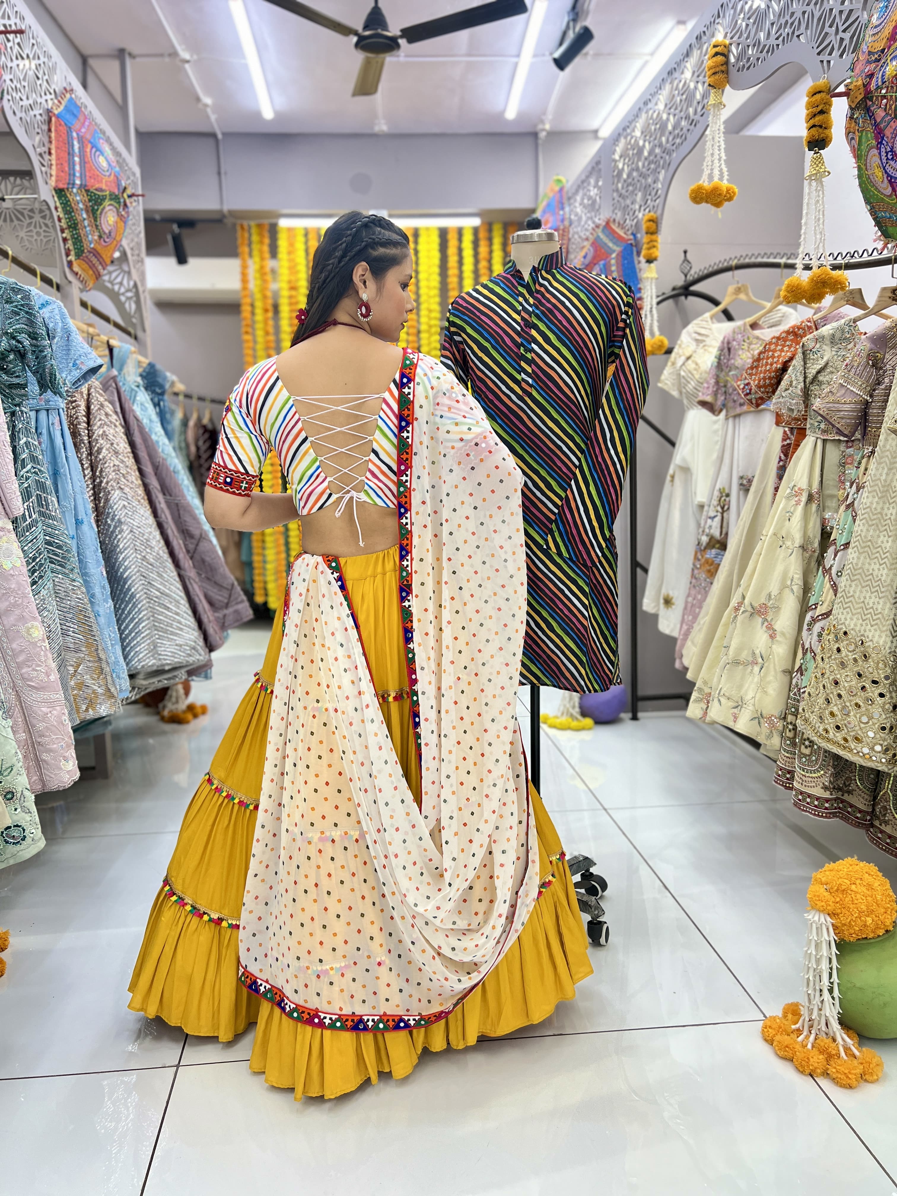 Zohar Garba Lehenga choli