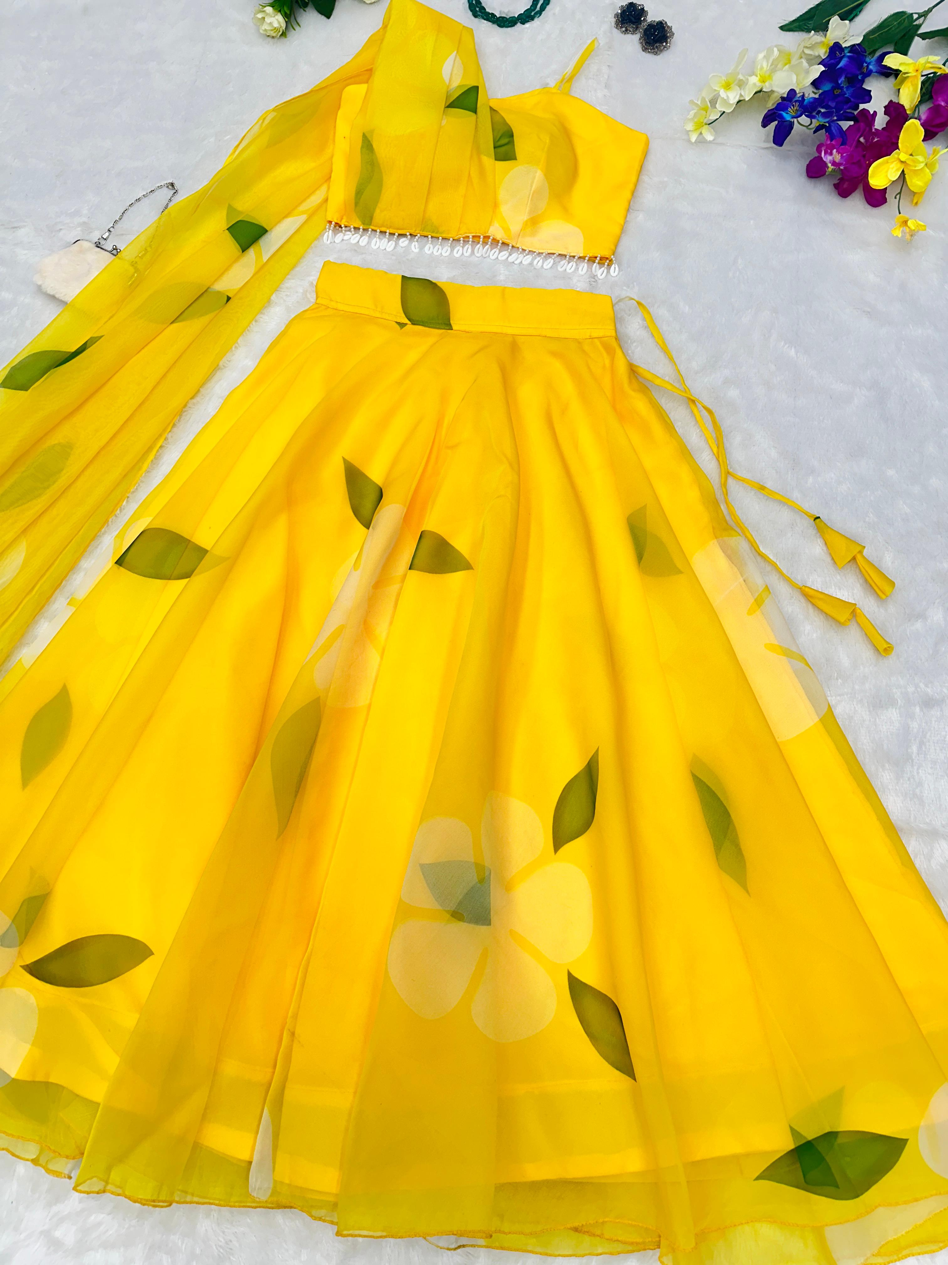 Mellow Yellow Lehenga Choli