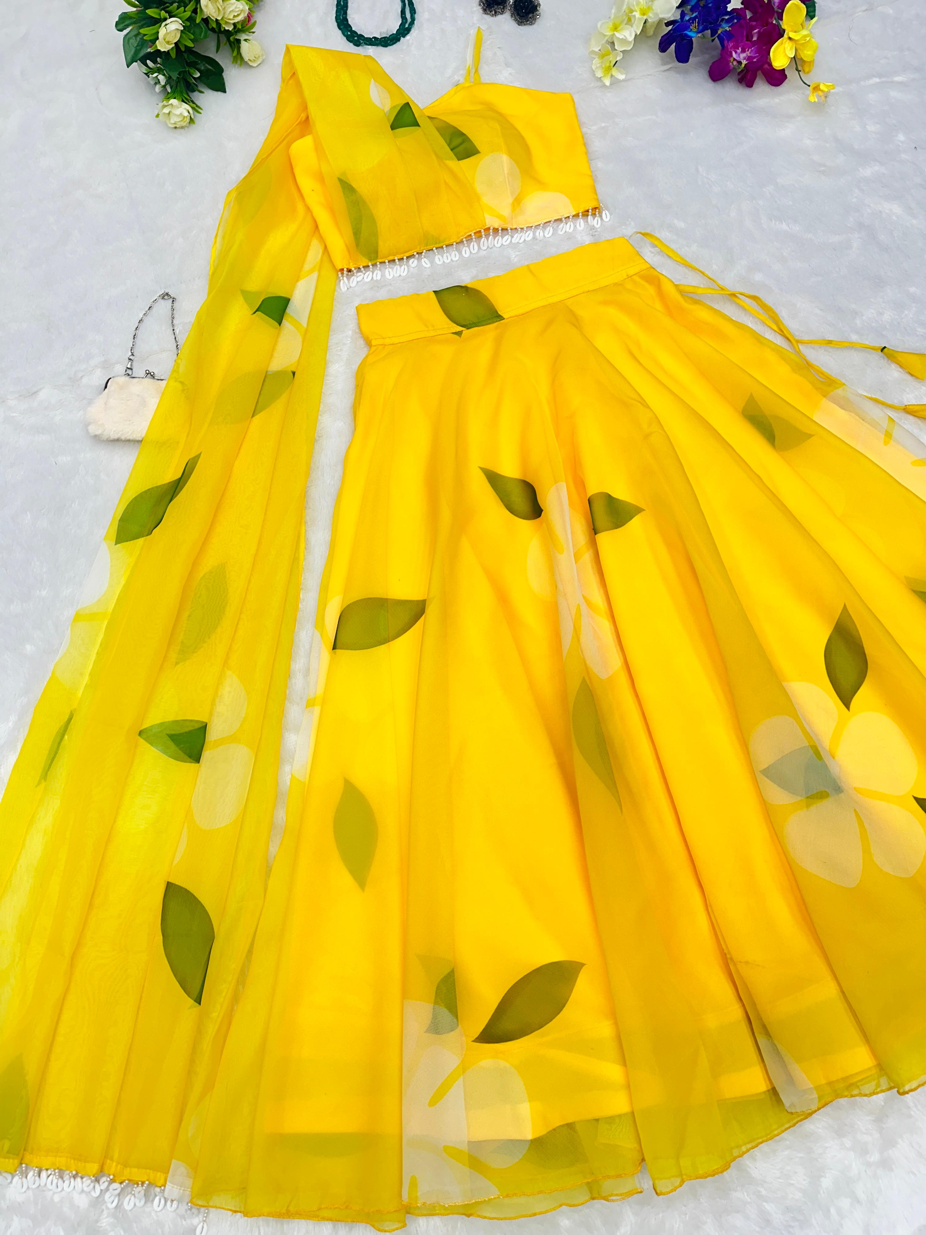 Mellow Yellow Lehenga Choli