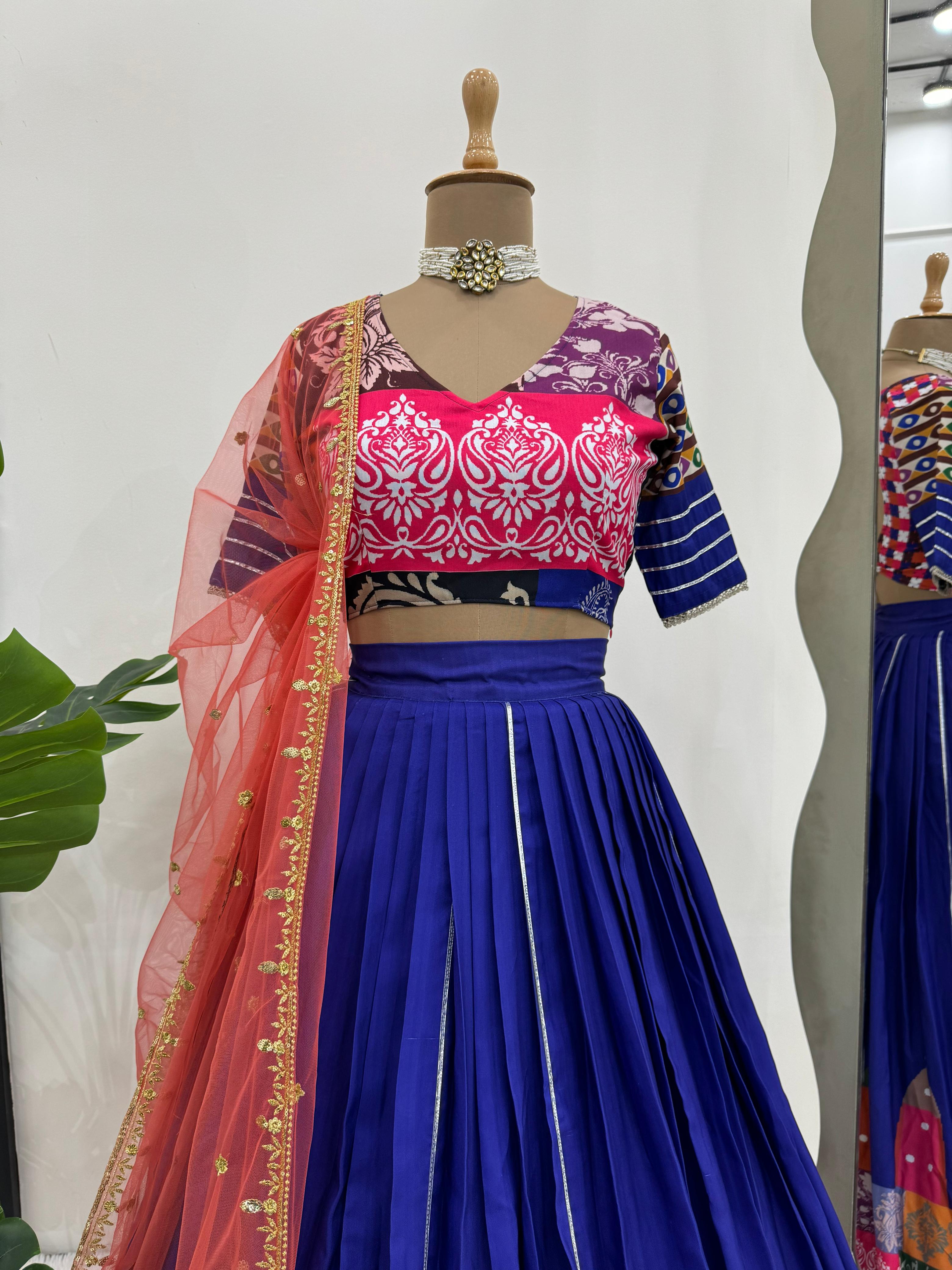 Dhamakedaar Navratri Lehenga Choli