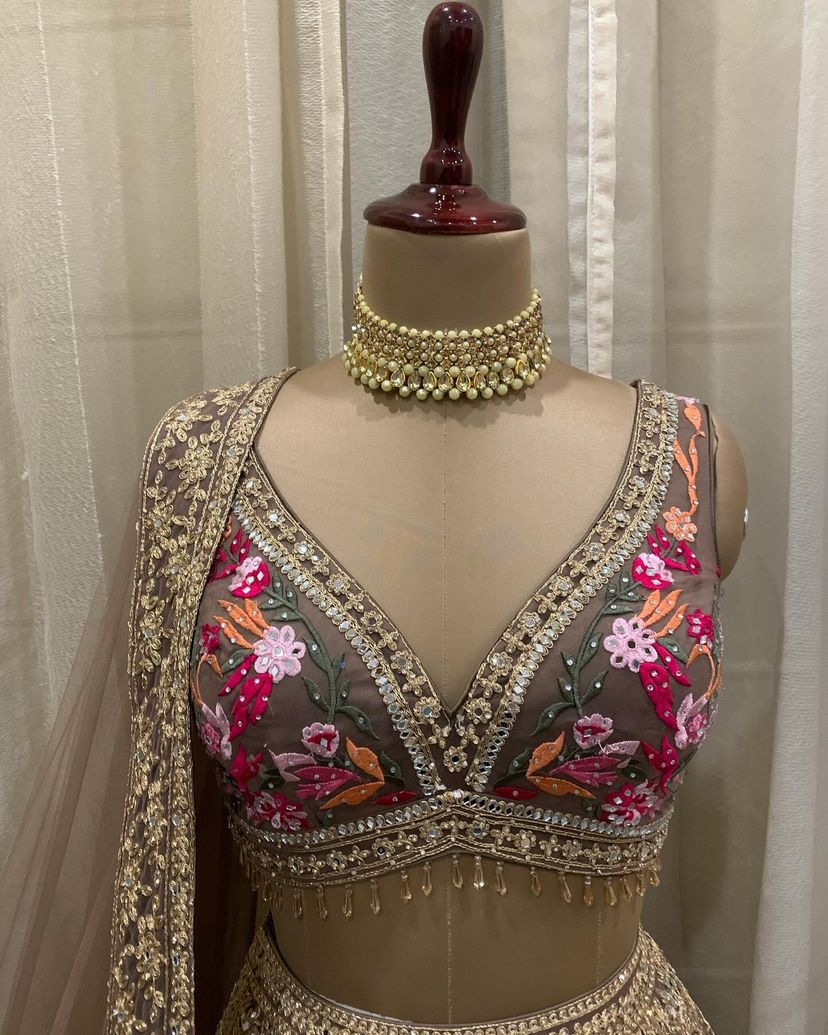 Luxe Floral Tapestry Lehenga