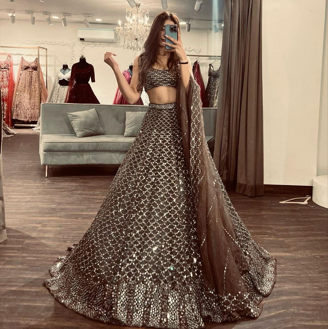 Glimmering Grace Lehenga