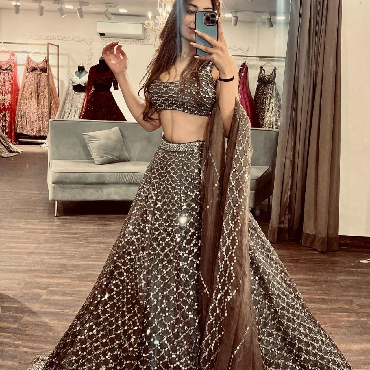 Glimmering Grace Lehenga