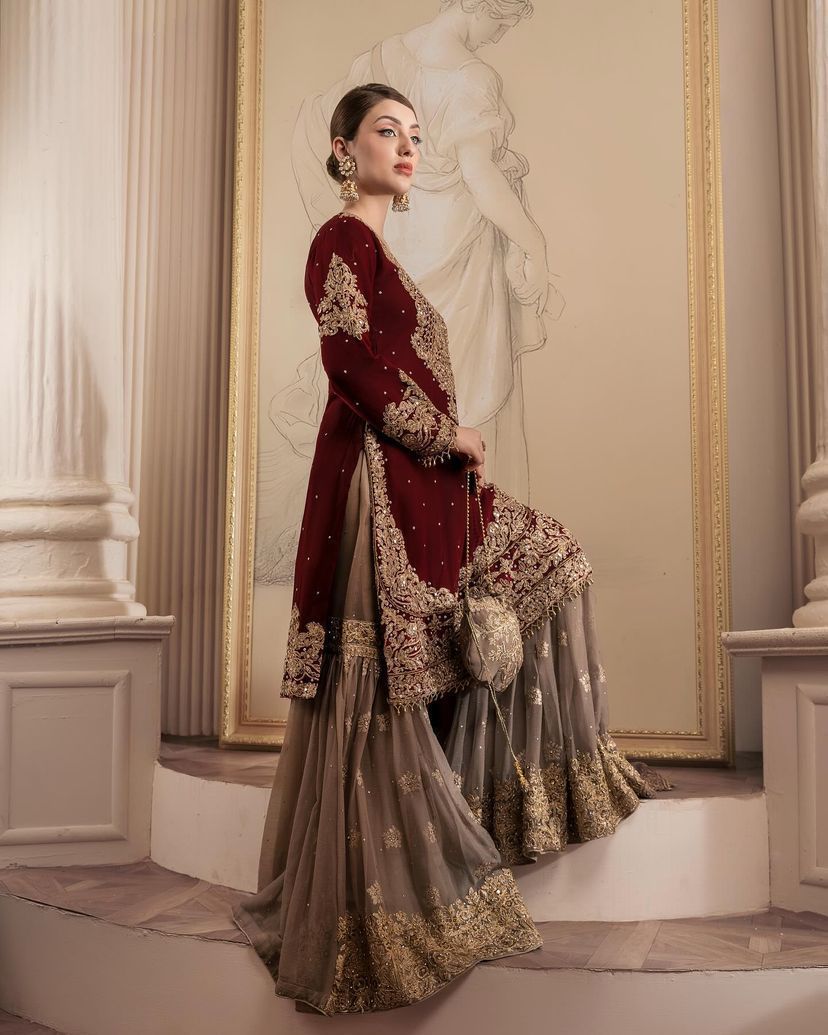 Ethnic Sequins Sharara