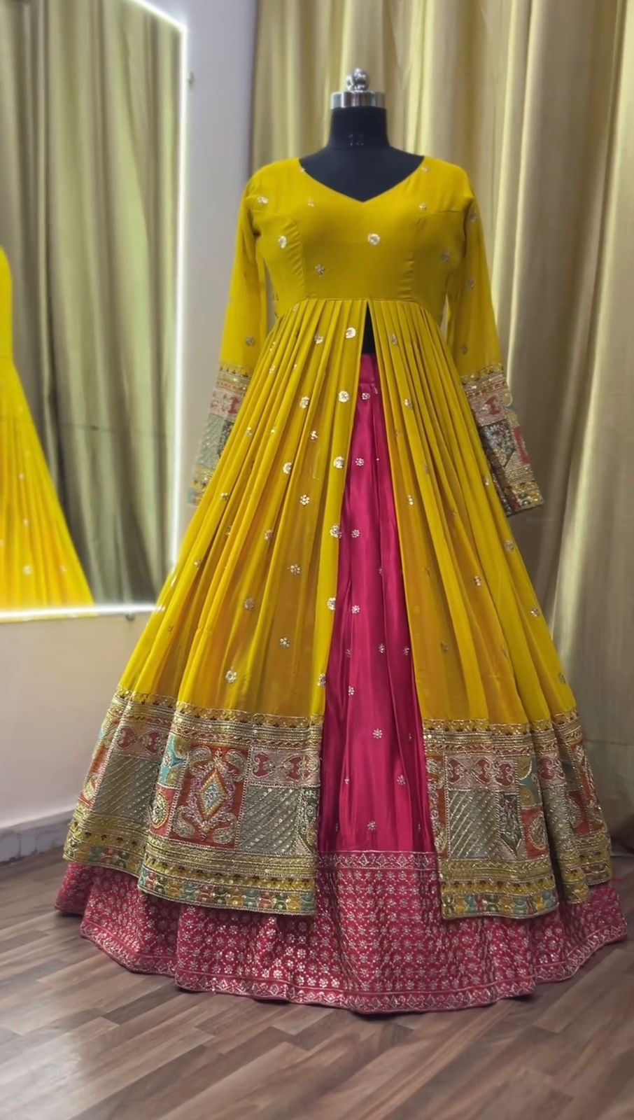 Haldi Glow Lehenga Set