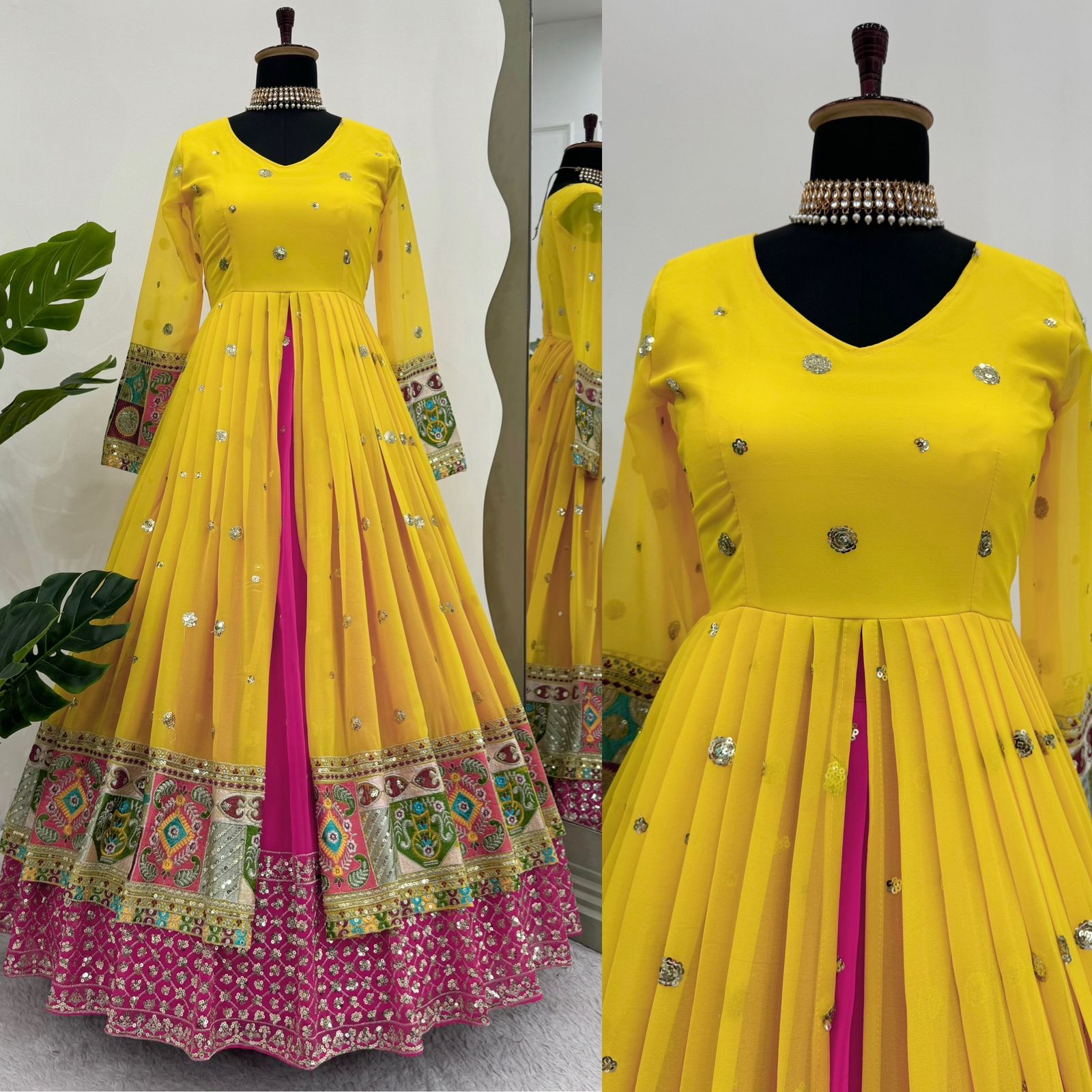 Haldi Glow Lehenga Set