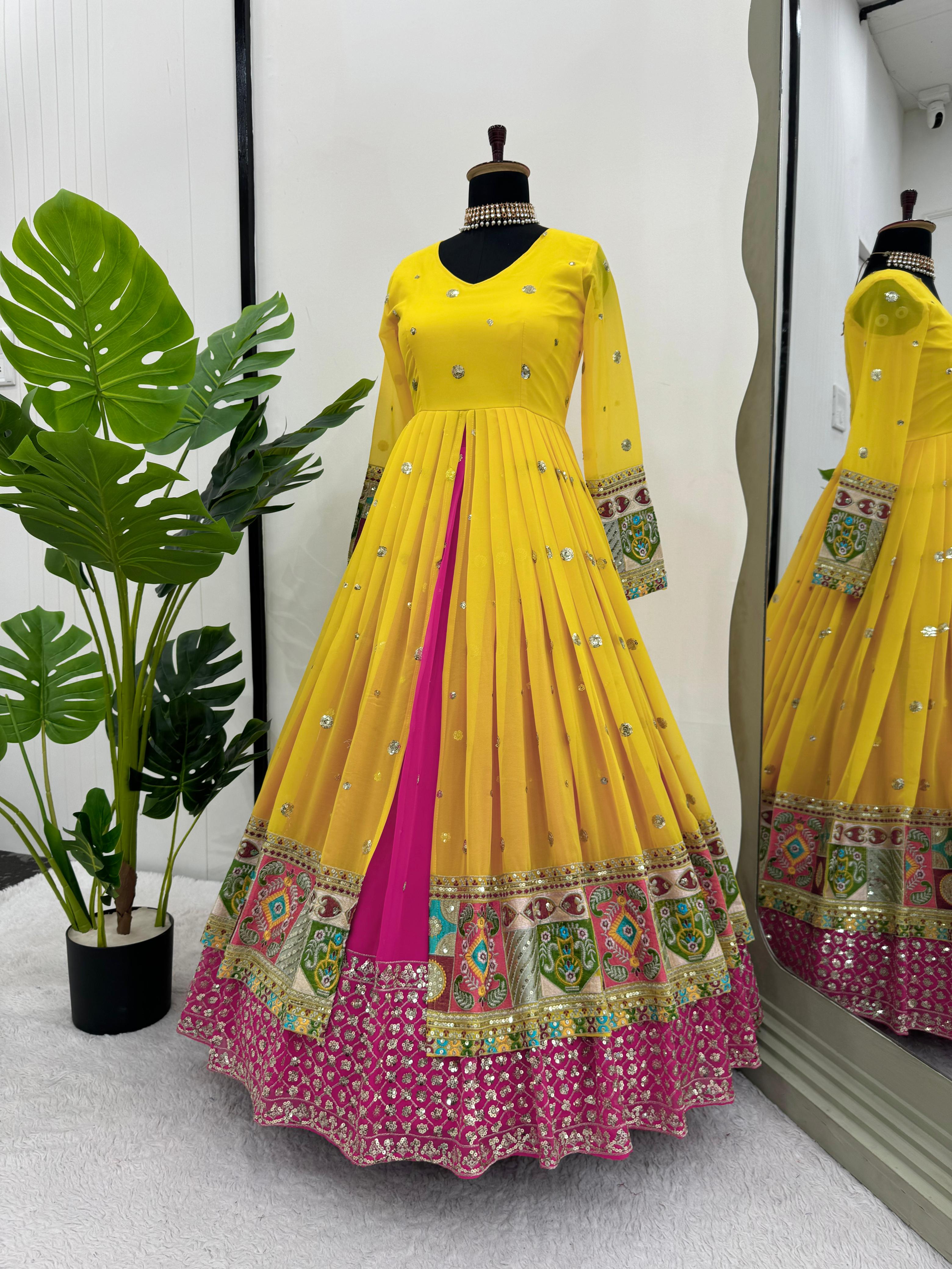 Haldi Glow Lehenga Set