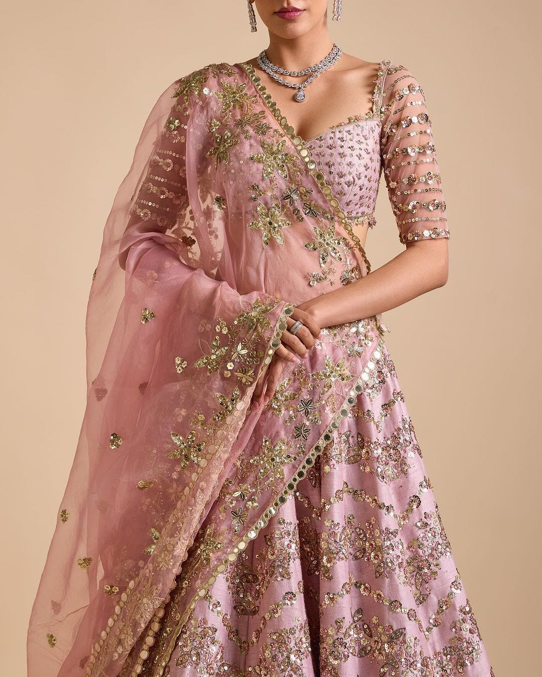 Elysian Veil Lehenga Set