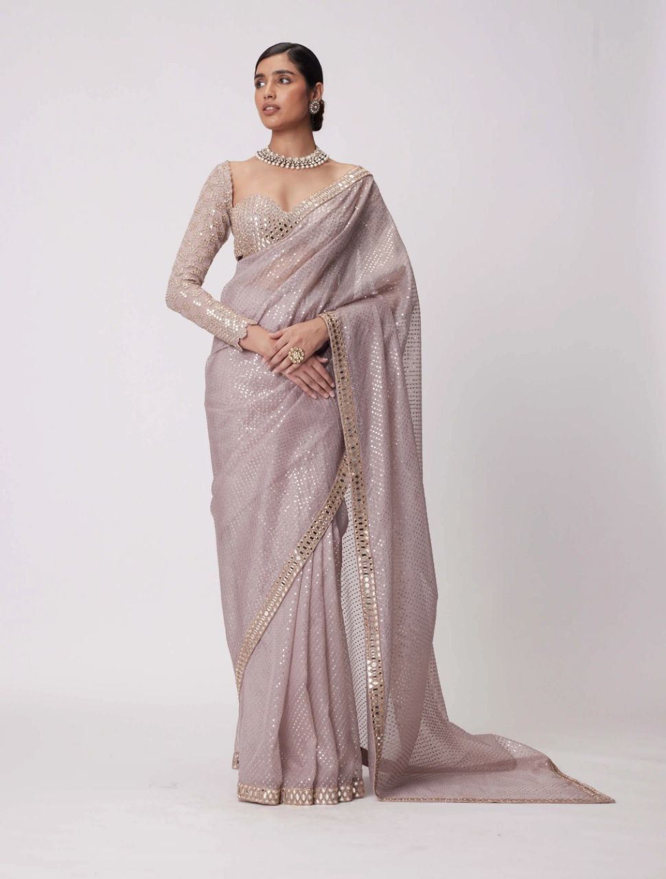 Mirror Mystique Saree