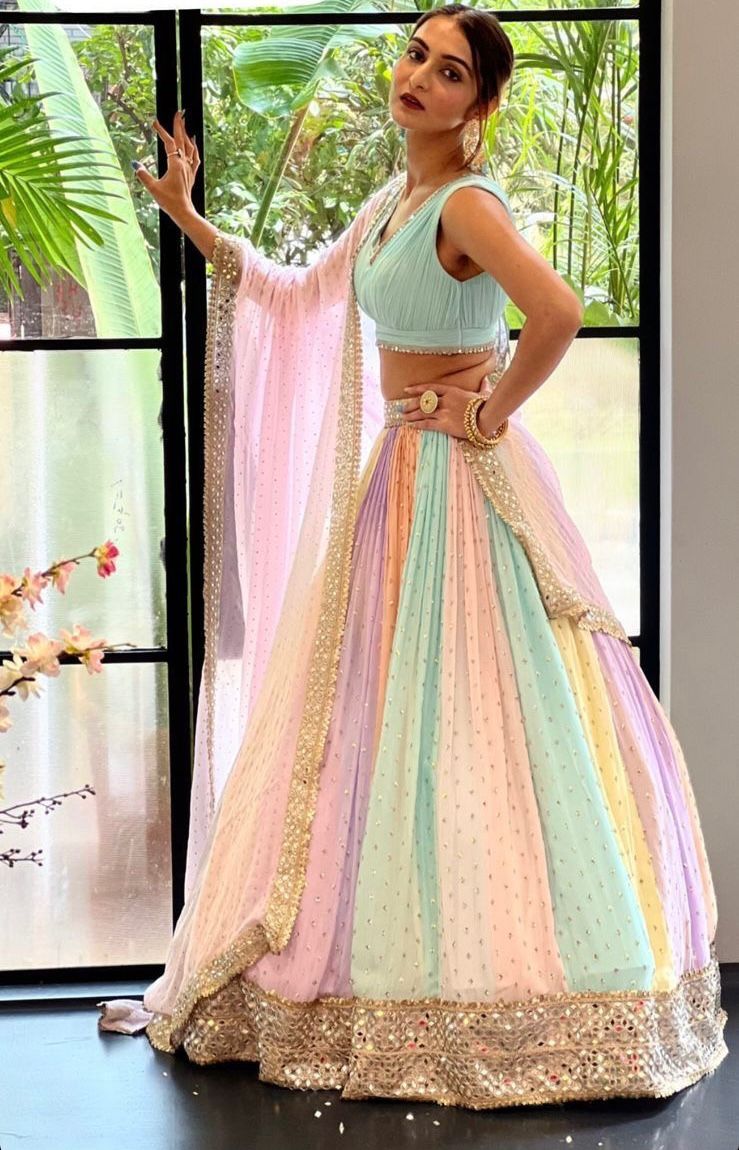 Rainbow Reverie Lehenga Set