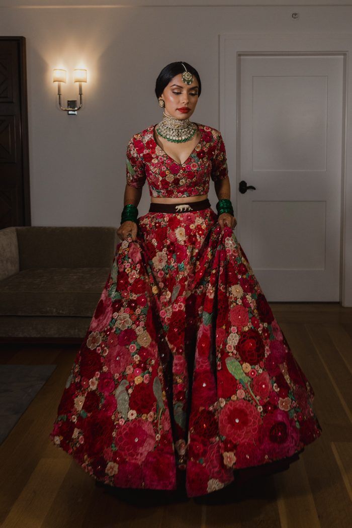 Floral Fantasy Lehenga Set