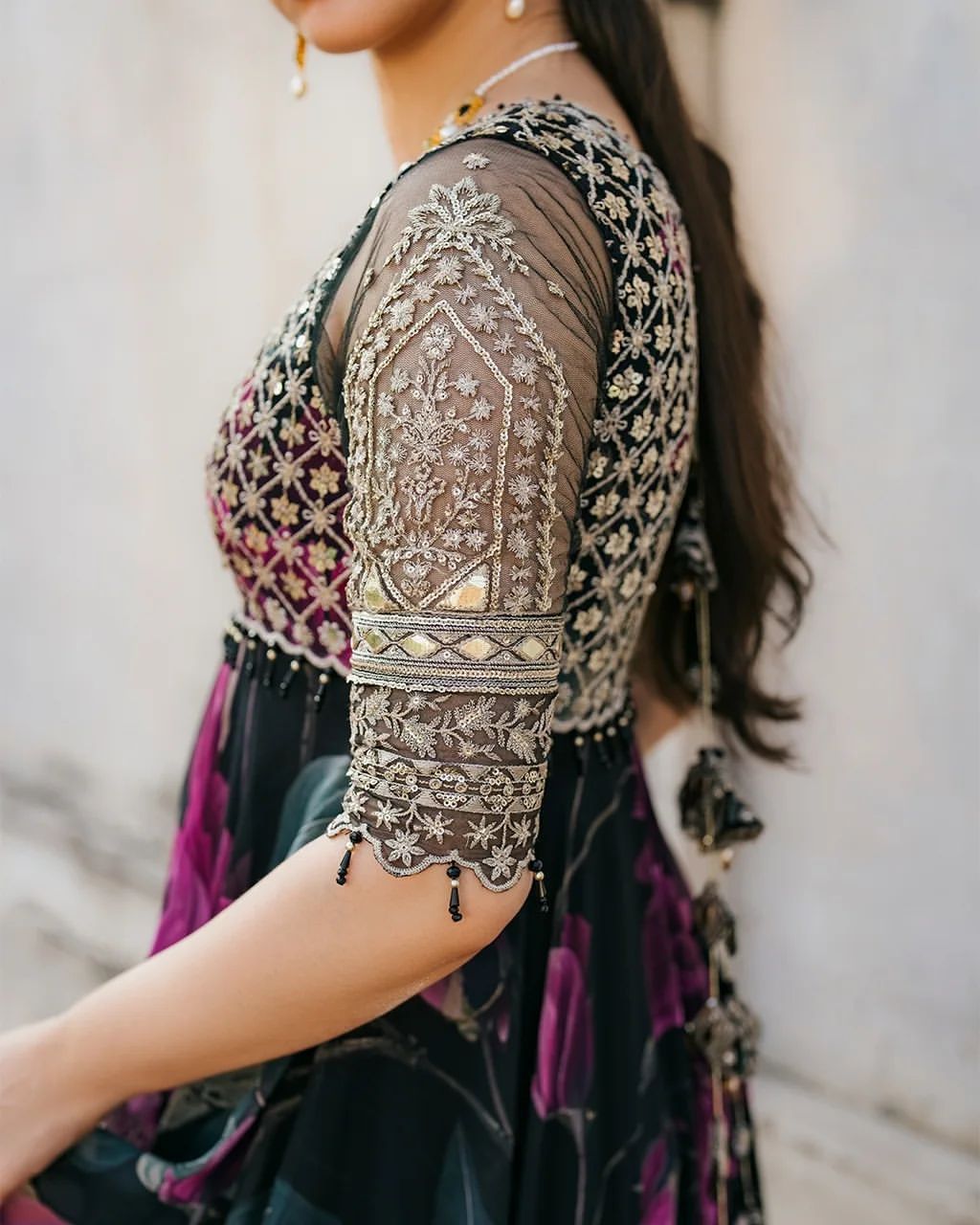 Nayra Royale Gown With Dupatta