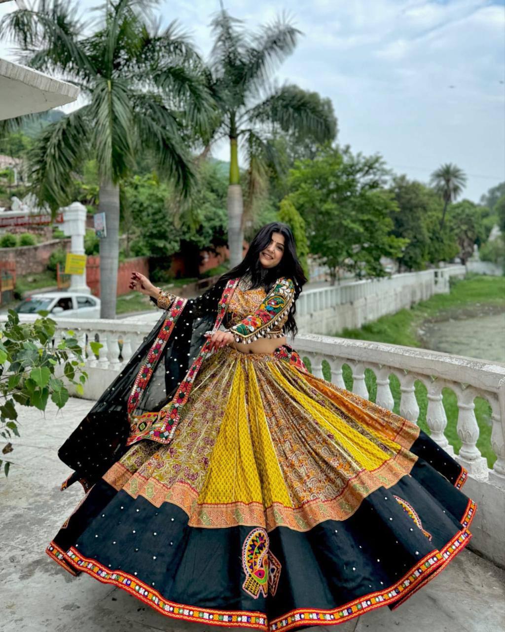 Raat Rani Navratri Lehenga Choli