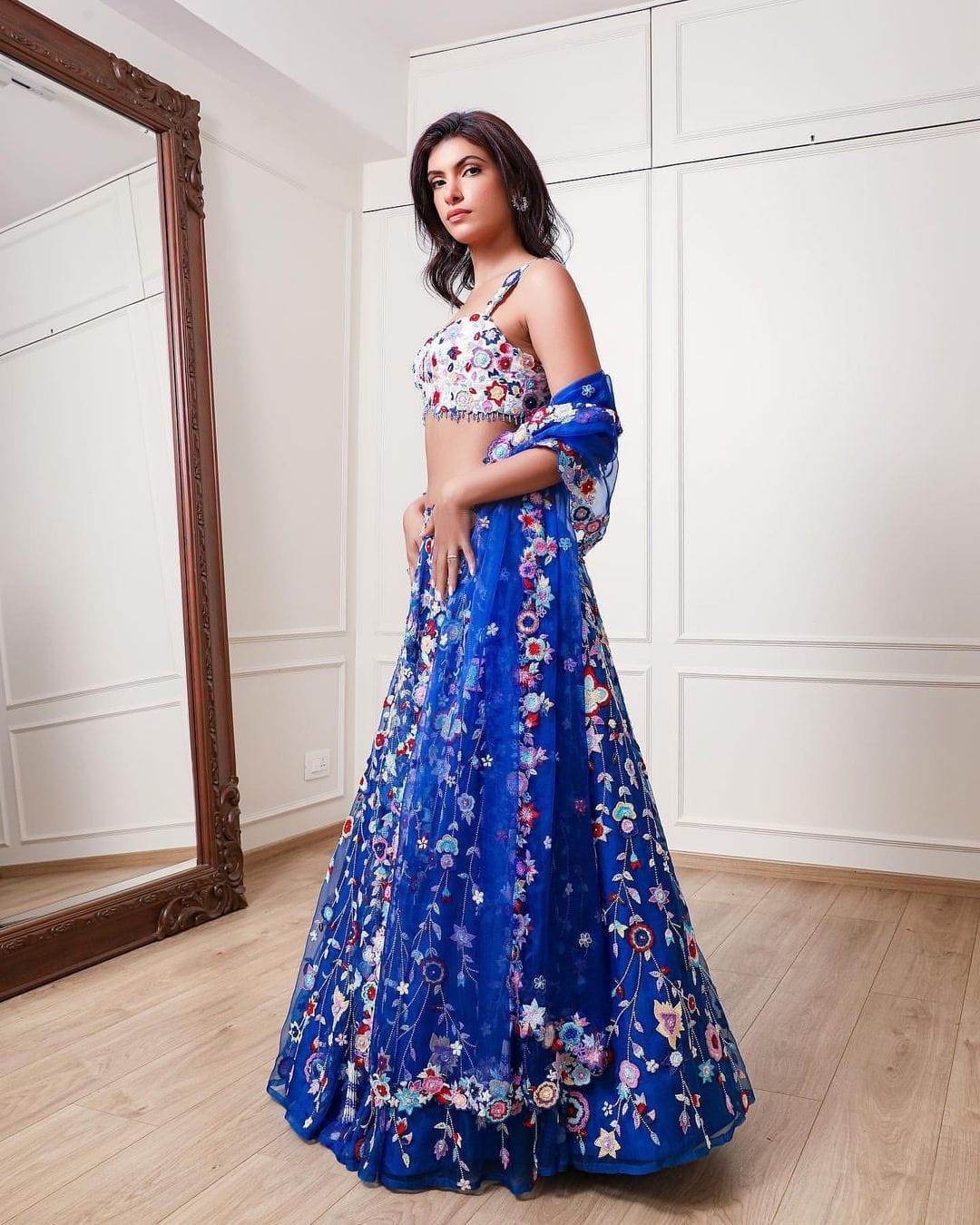 Gleam & Grace Multicolor Lehenga Choli