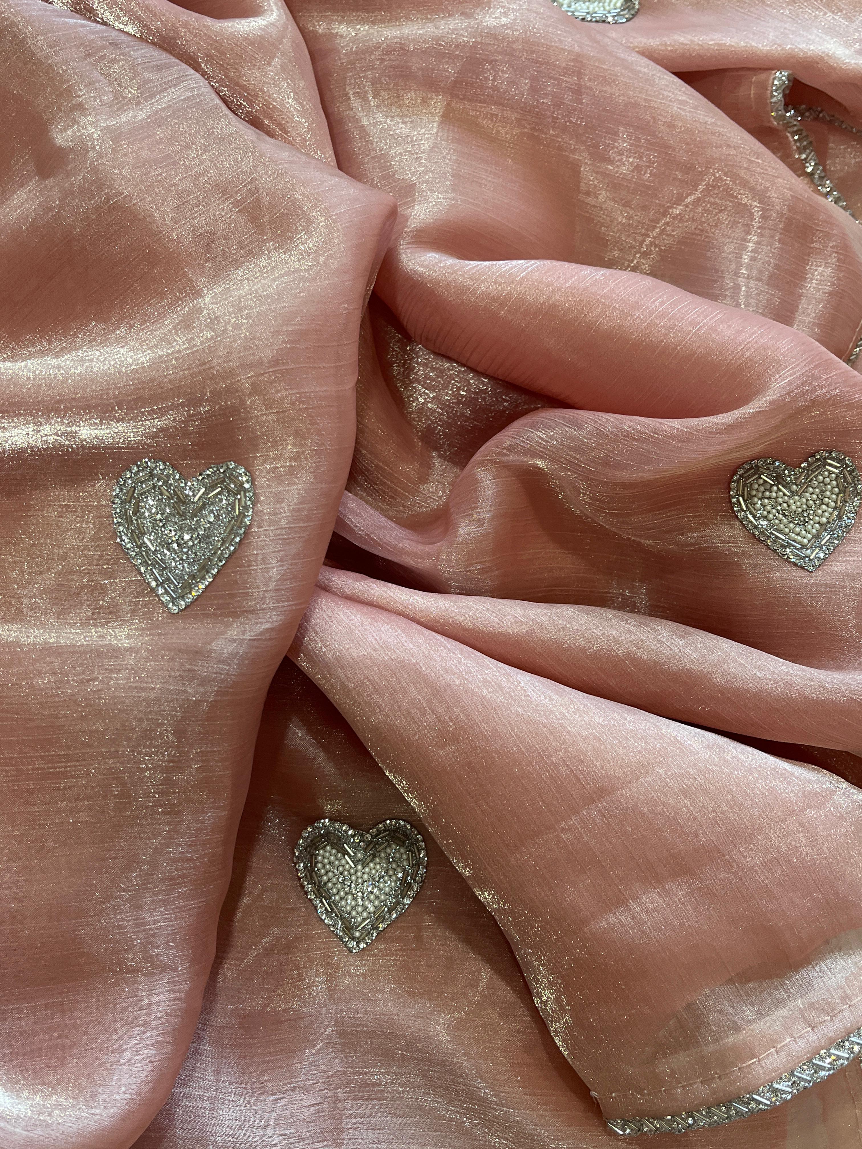 Heart’s Desire Pastel Saree