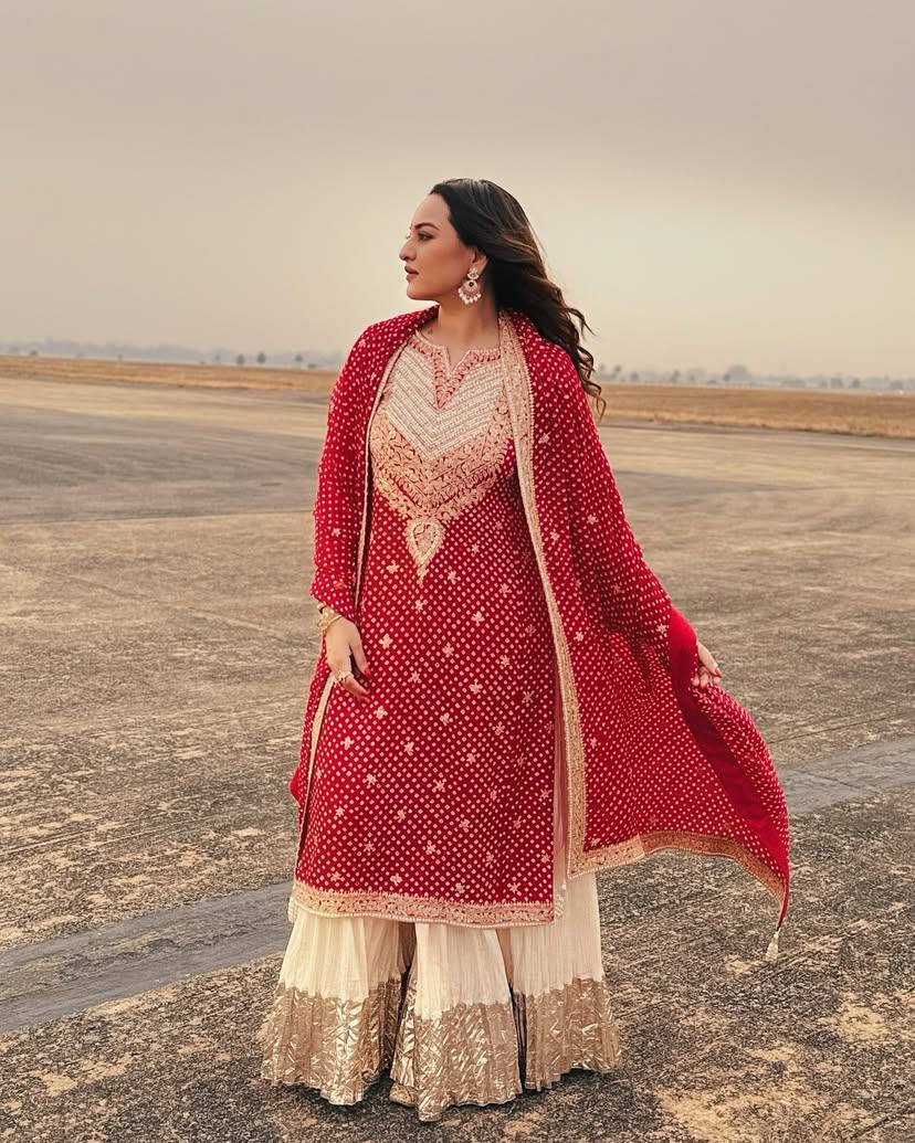 Sonakshi Bandhani Salwar Suit