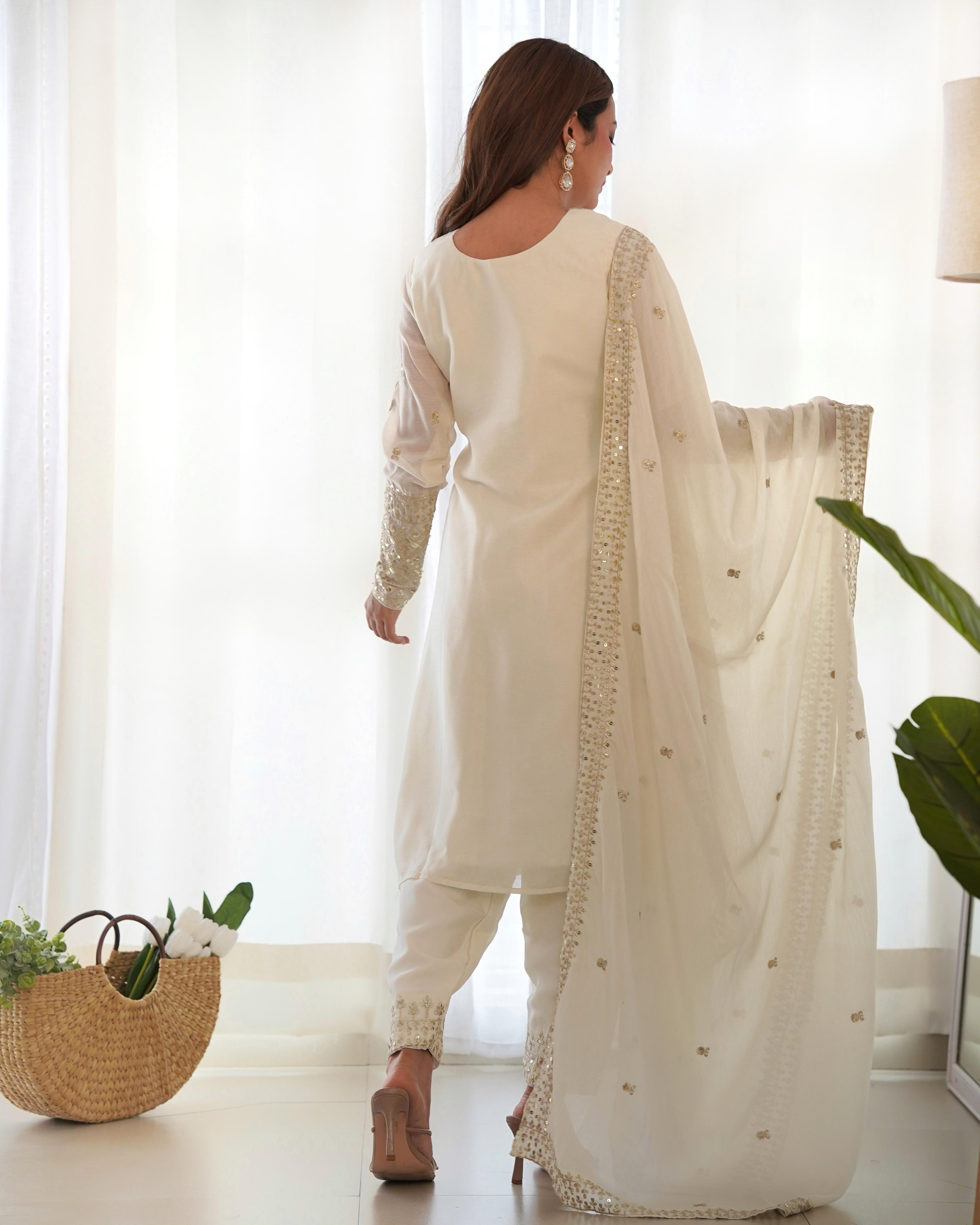 Jasmine Silk Salwar Suit