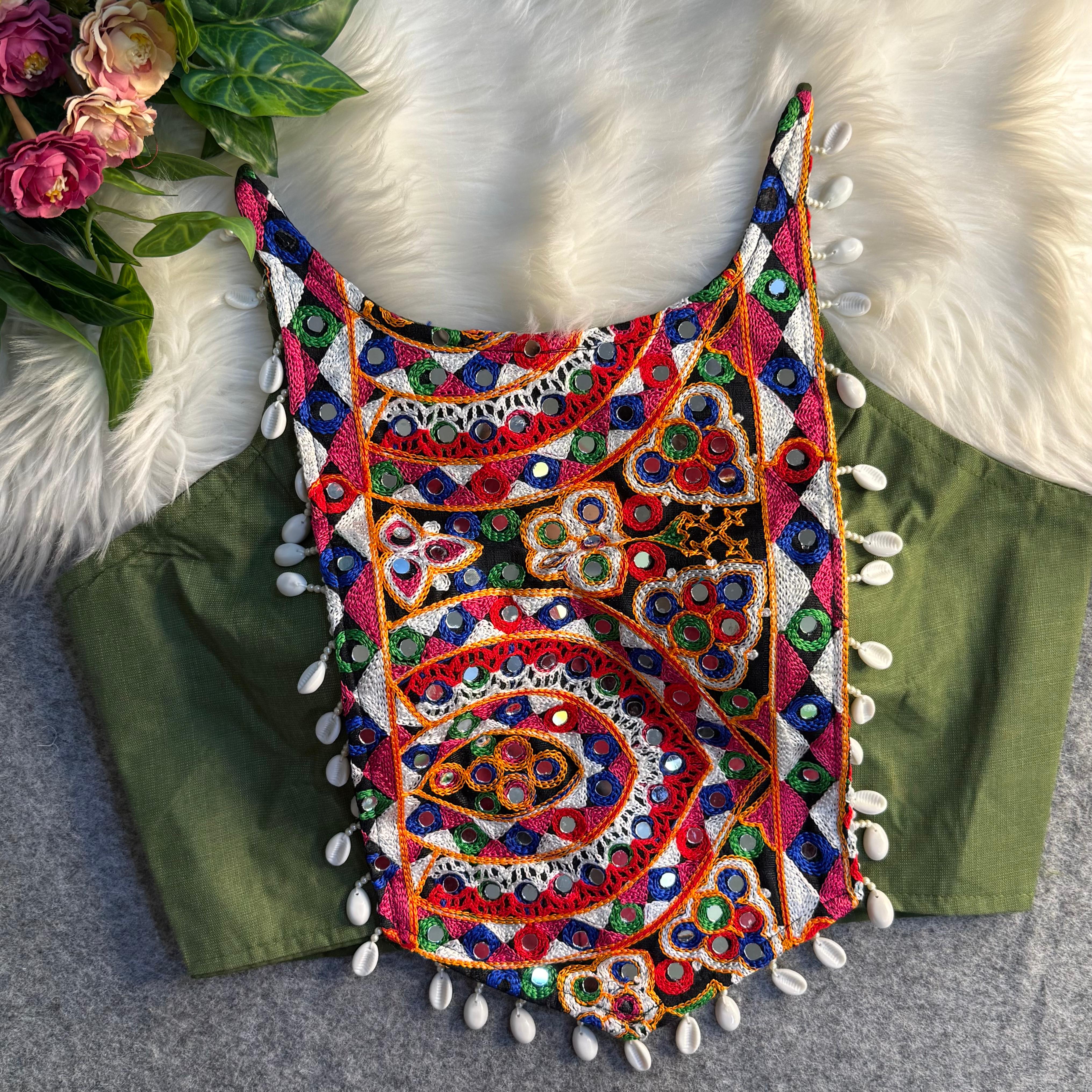 Rang Raagini Navratri Mirror Blouse