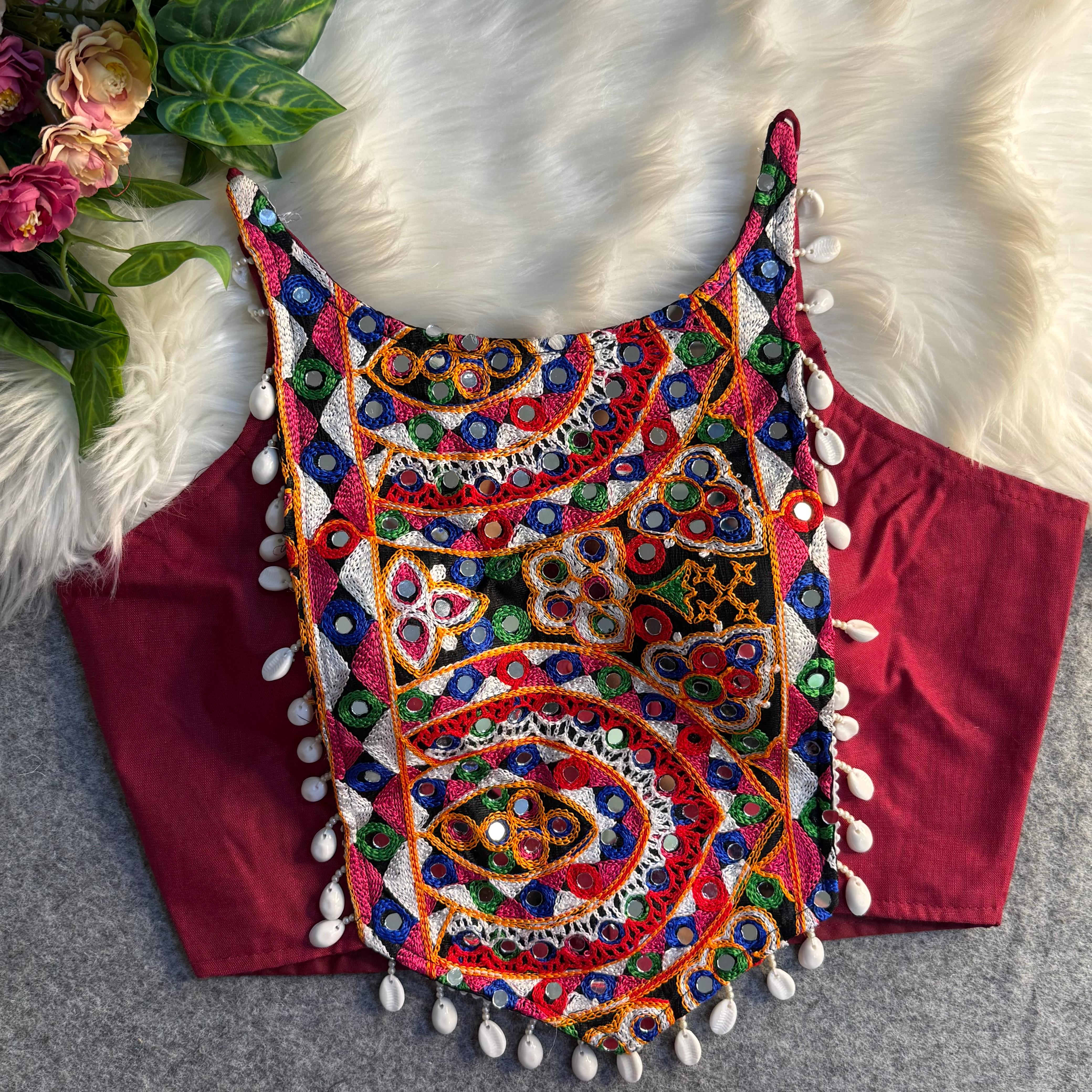 Rang Raagini Navratri Mirror Blouse