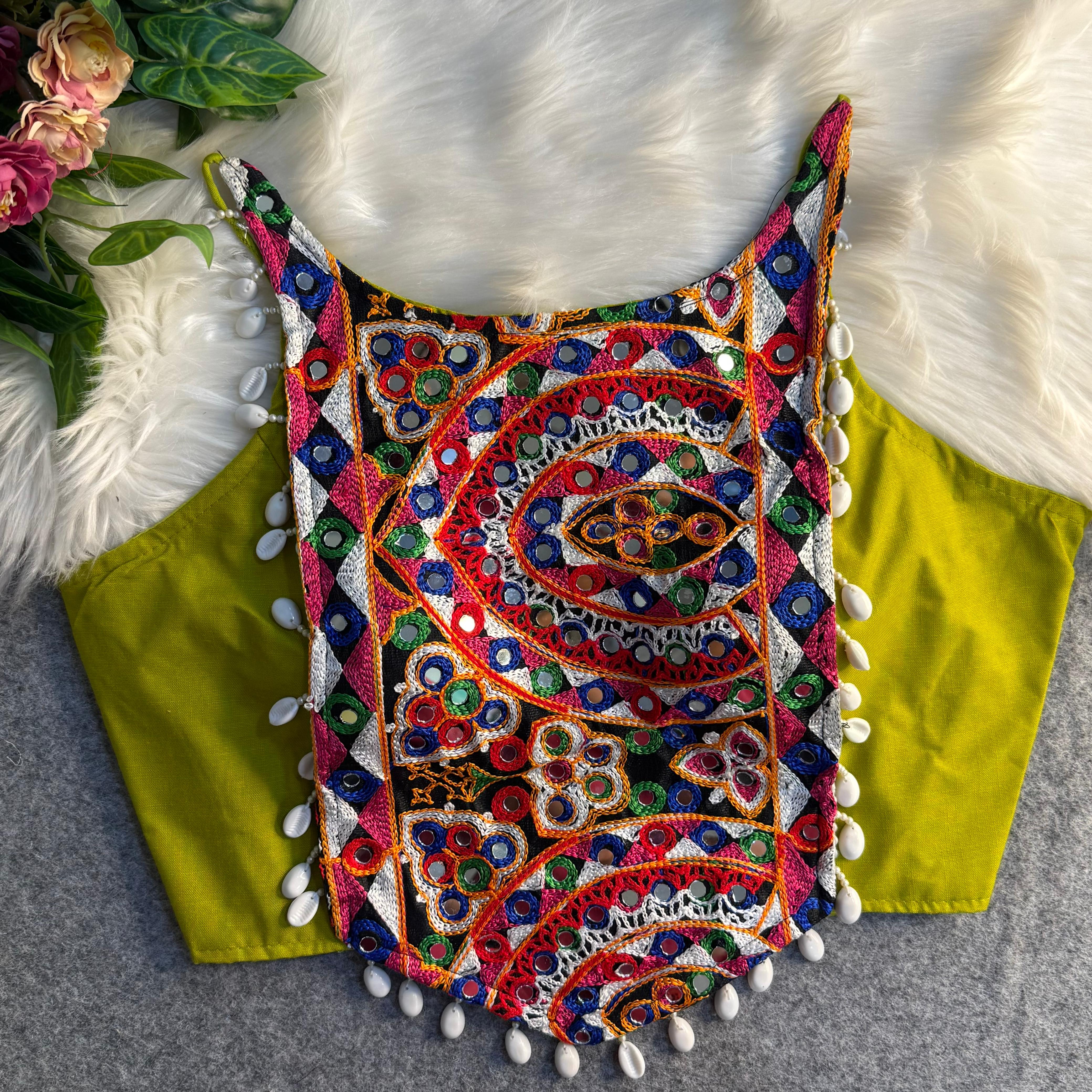 Rang Raagini Navratri Mirror Blouse