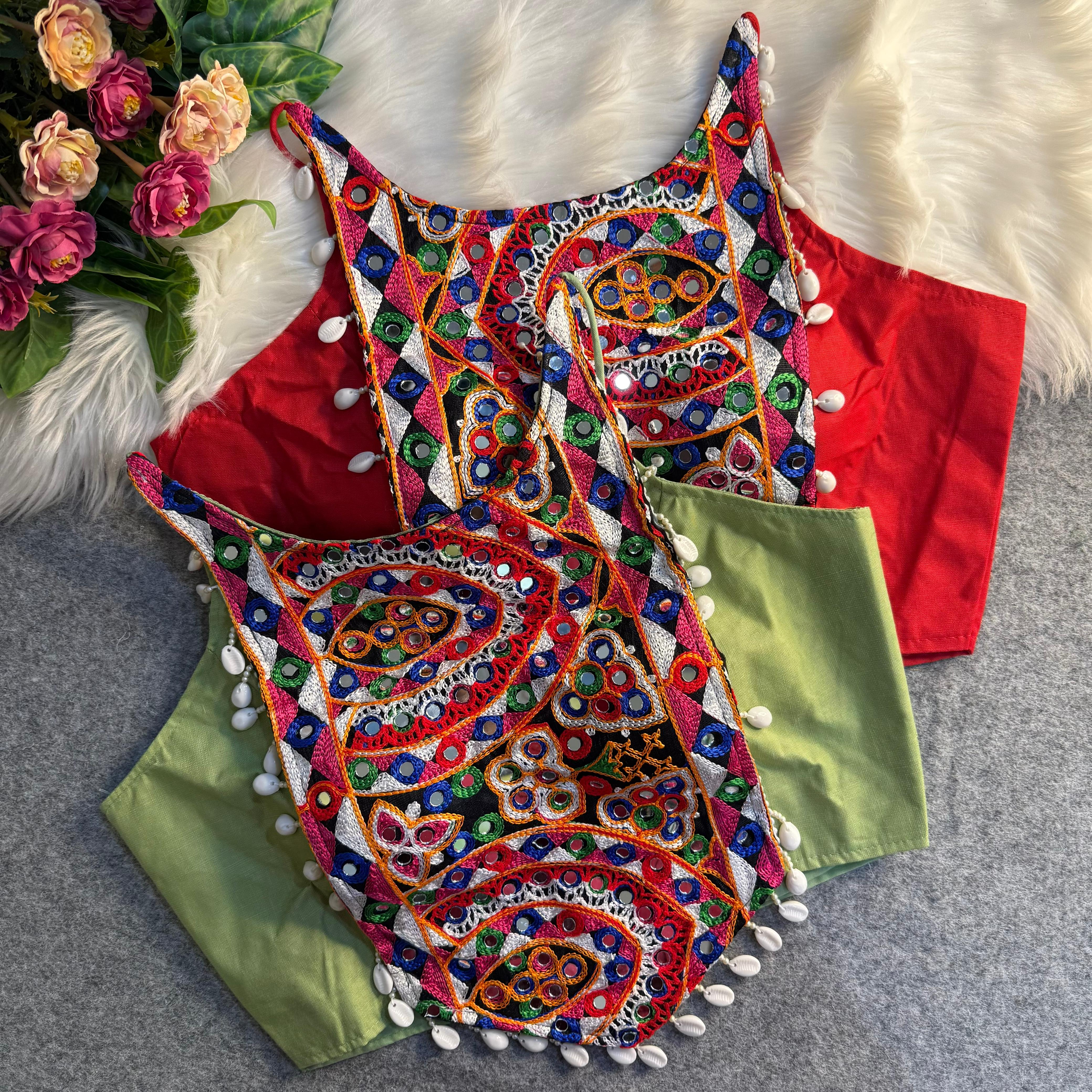 Rang Raagini Navratri Mirror Blouse