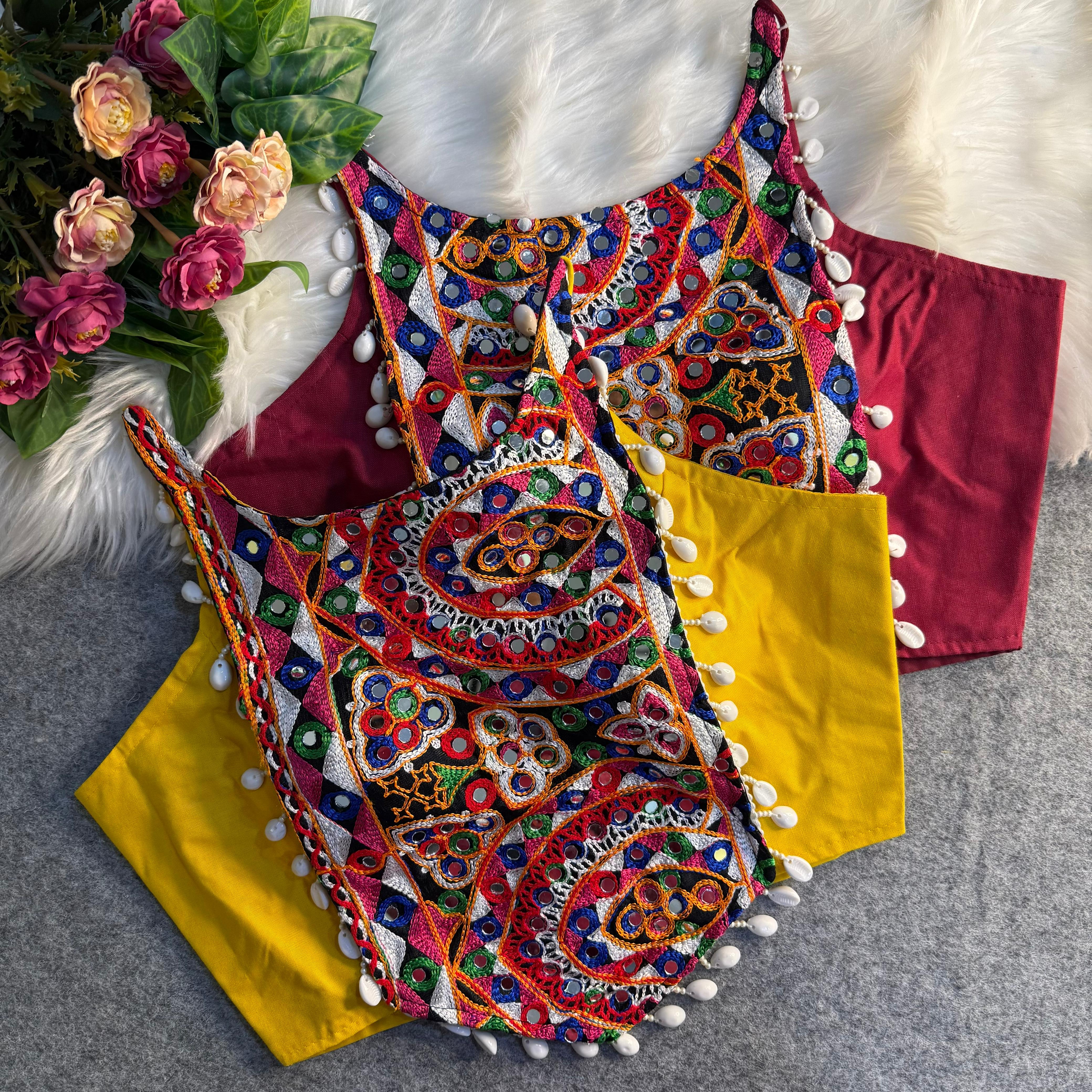 Rang Raagini Navratri Mirror Blouse