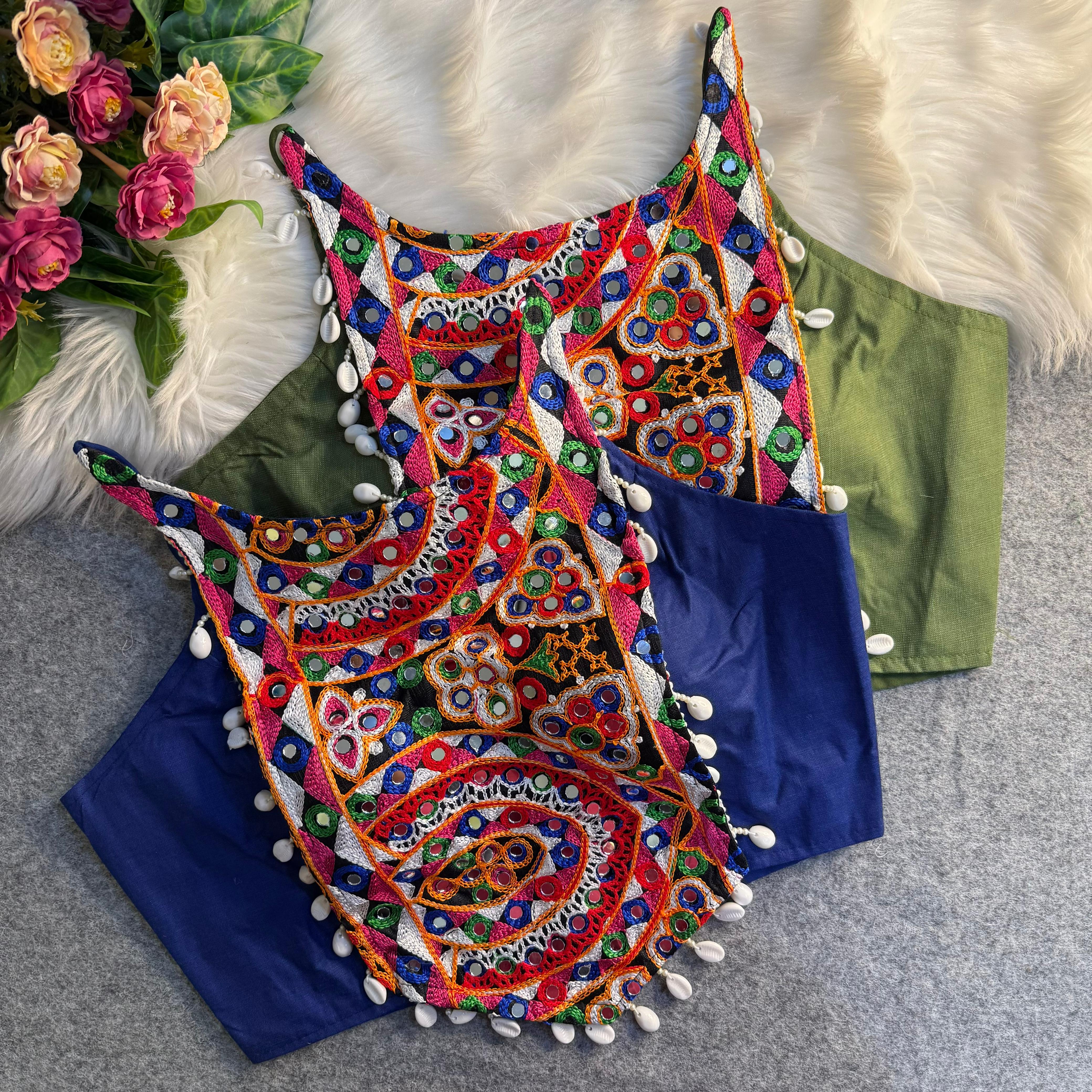 Rang Raagini Navratri Mirror Blouse