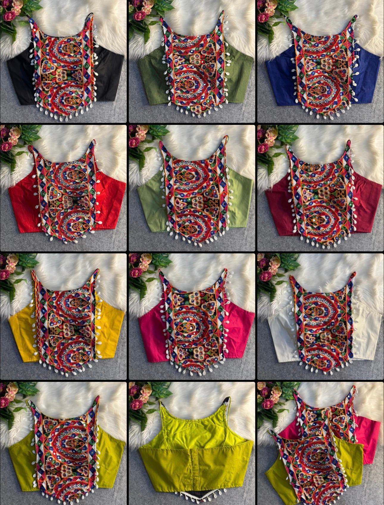 Rang Raagini Navratri Mirror Blouse