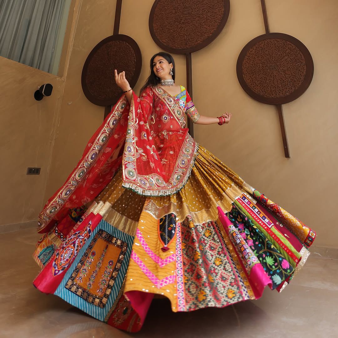 Dhol Dhamaka Navratri Lehenga Choli