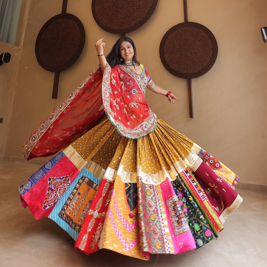 Dhol Dhamaka Navratri Lehenga Choli