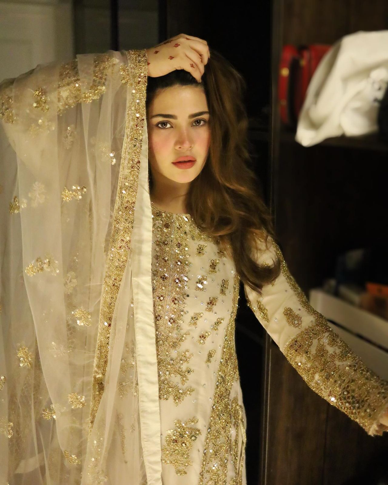 Saanjh Sparkle Salwar Suit
