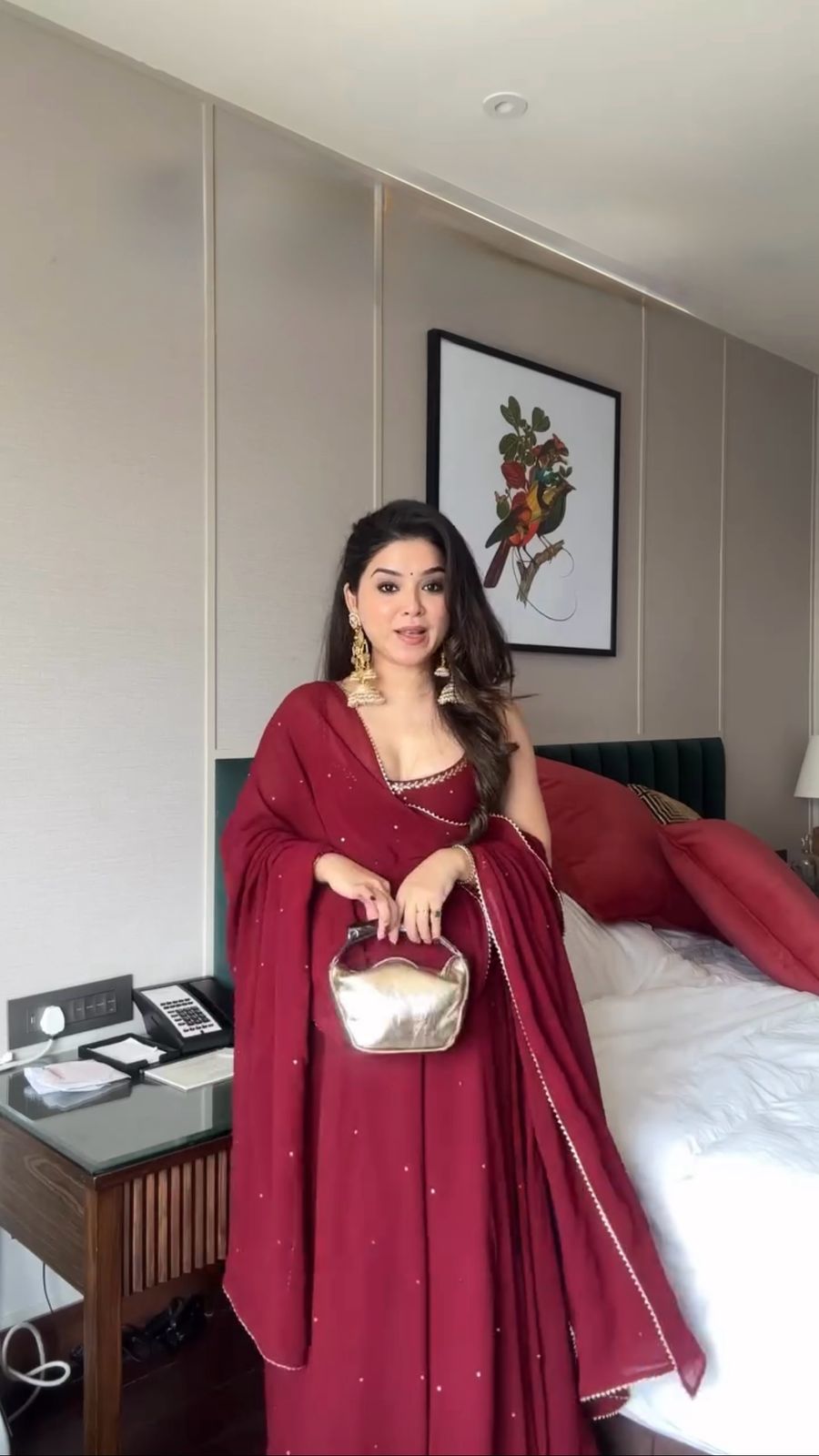 Crimson Grace Salwar Suit