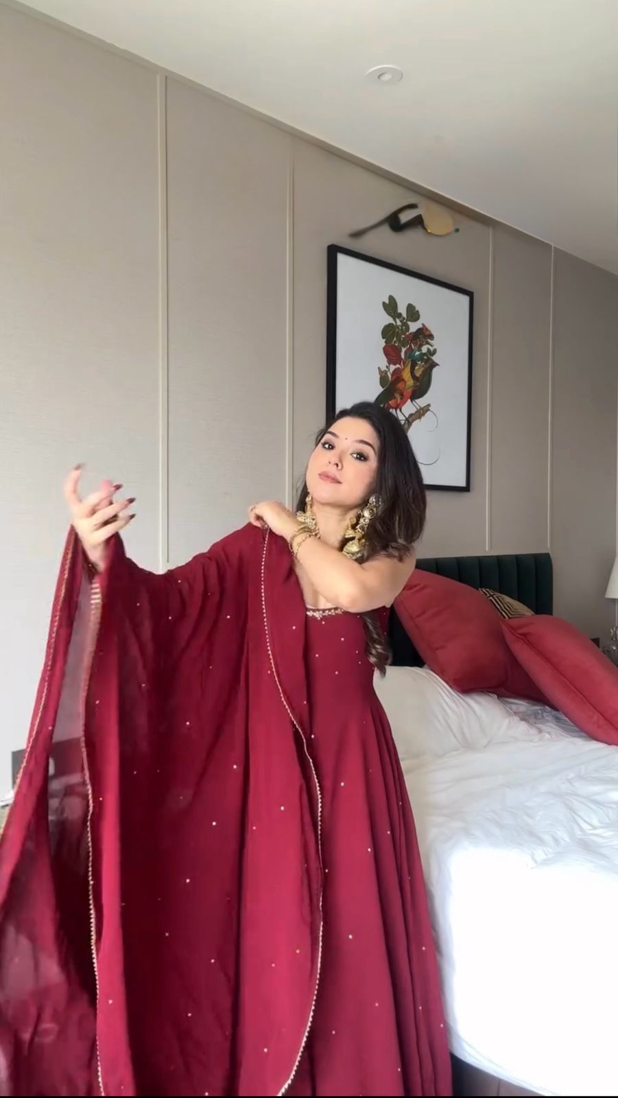 Crimson Grace Salwar Suit