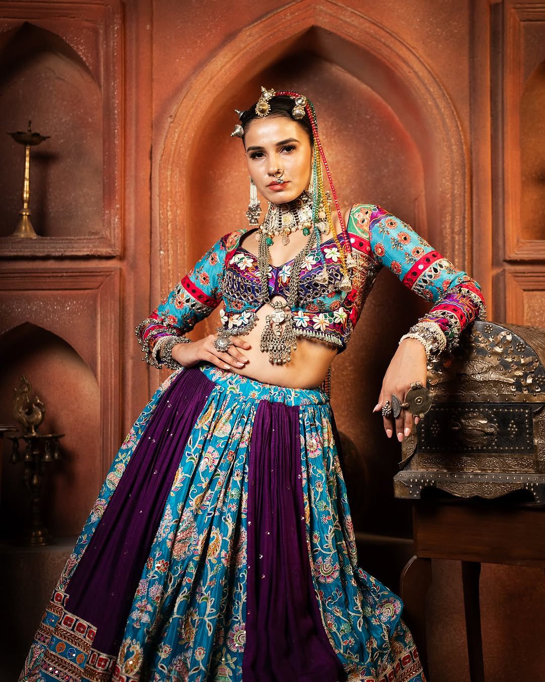 Swag Se Swirl Navratri Lehenga Choli