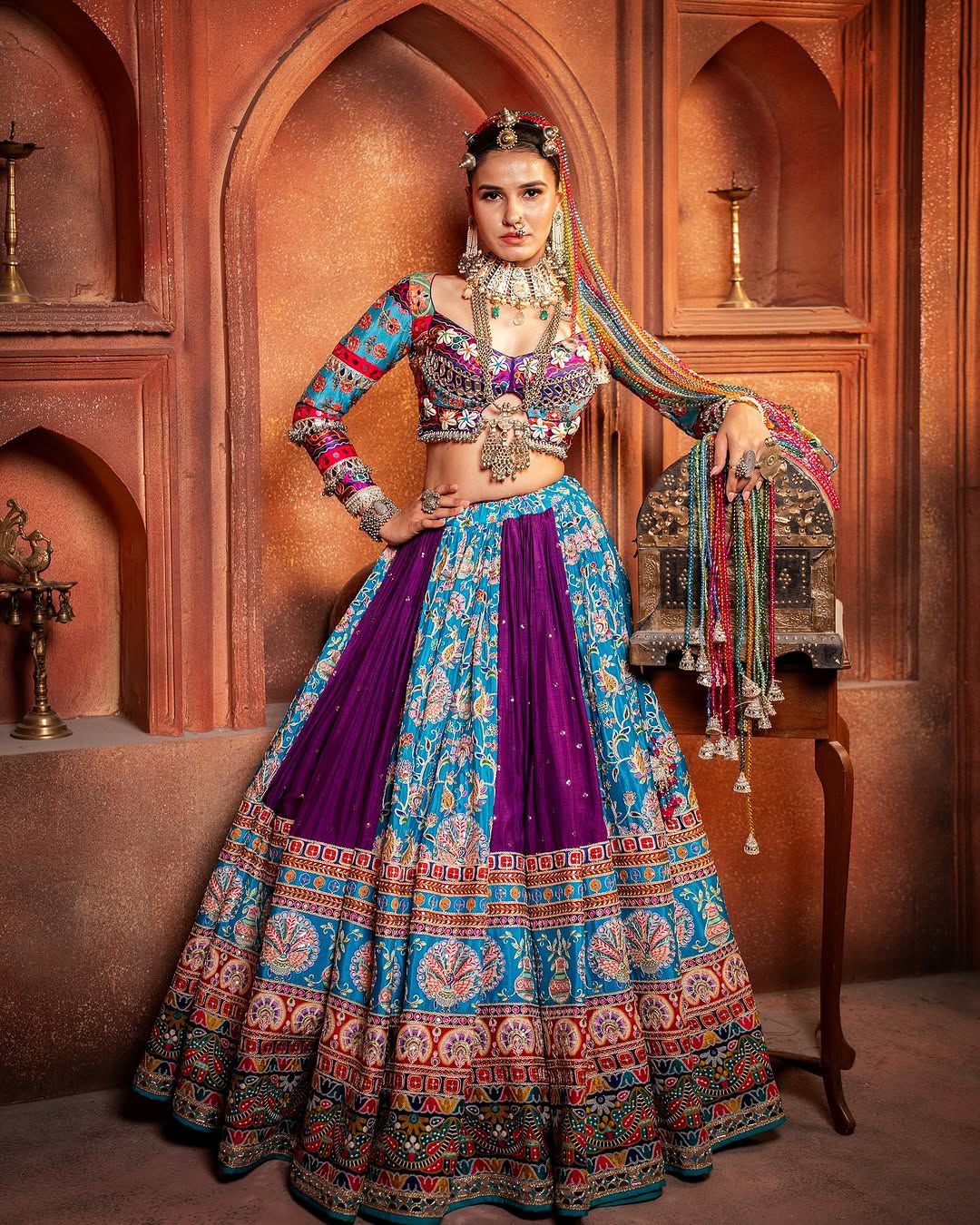 Swag Se Swirl Navratri Lehenga Choli