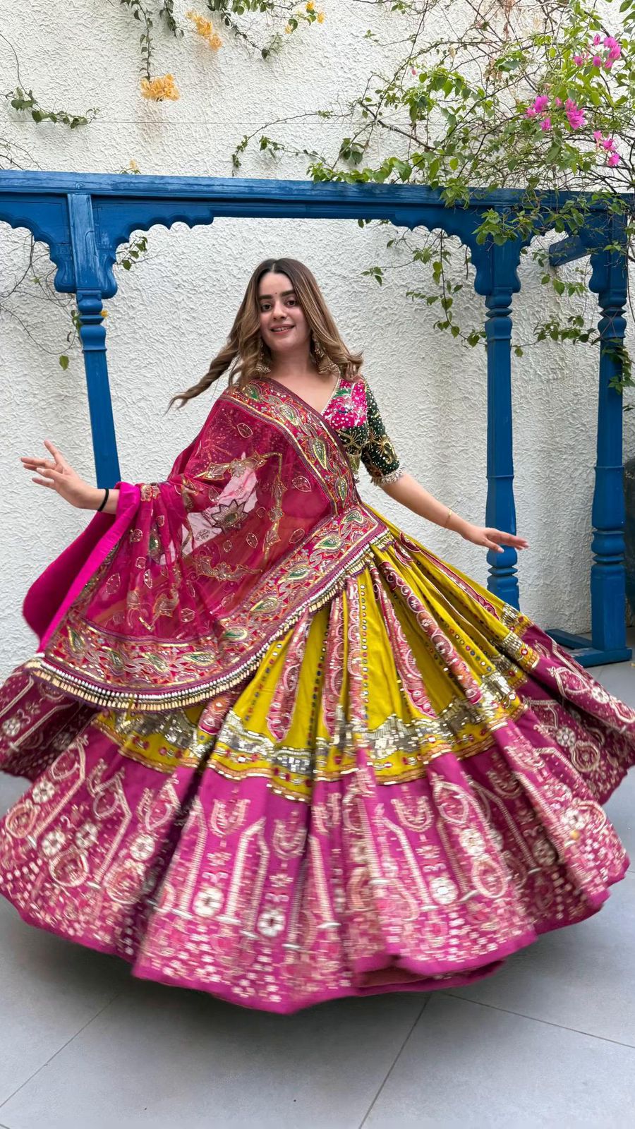 Chamunda Chic Navratri Lehenga Choli