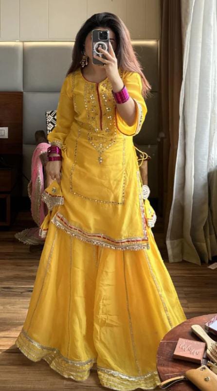 Zarista Bloom Sharara Suit Set