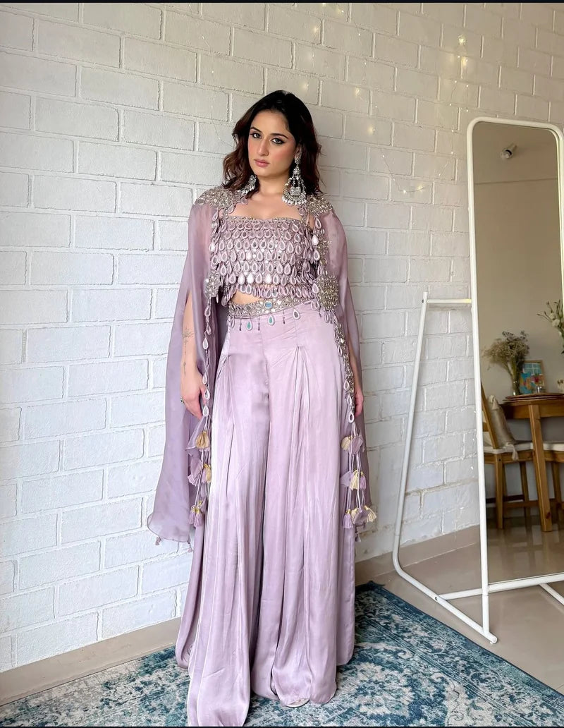 Lavender Dream Indo Western