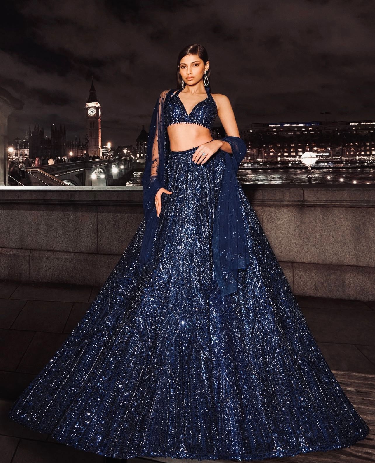 Taajmehfil Sparkle Lehenga Choli