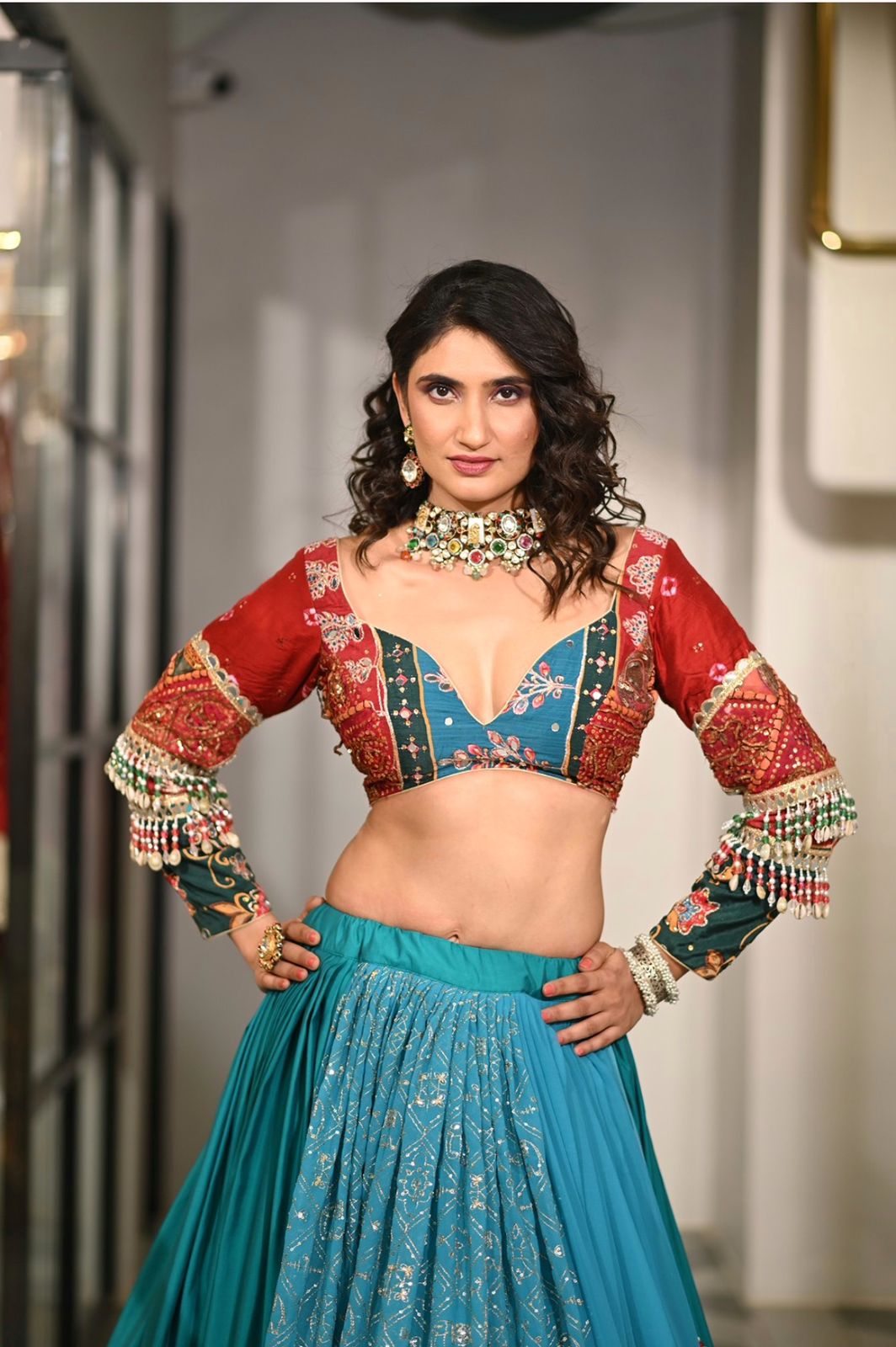Ghaghra Gatha Navratri Lehenga Choli