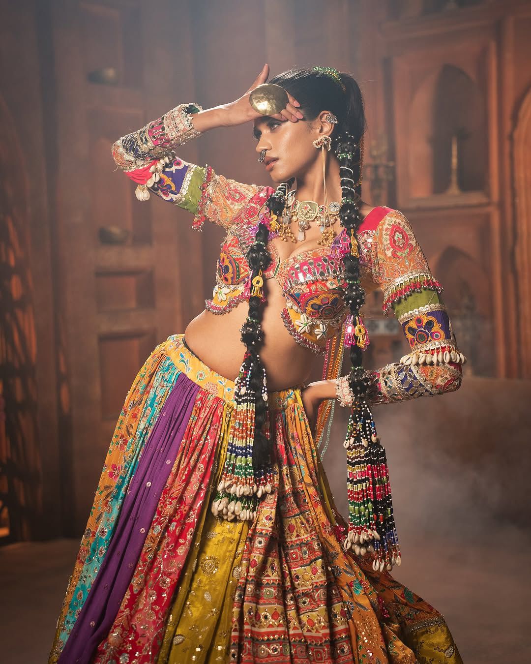 Matla Magic Edition Navratri Lehenga choli