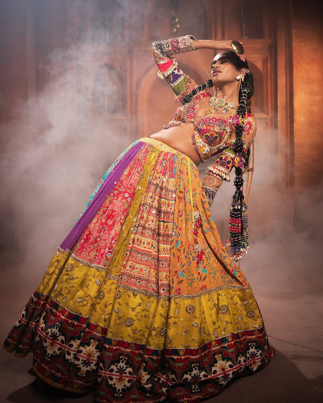 Matla Magic Edition Navratri Lehenga choli