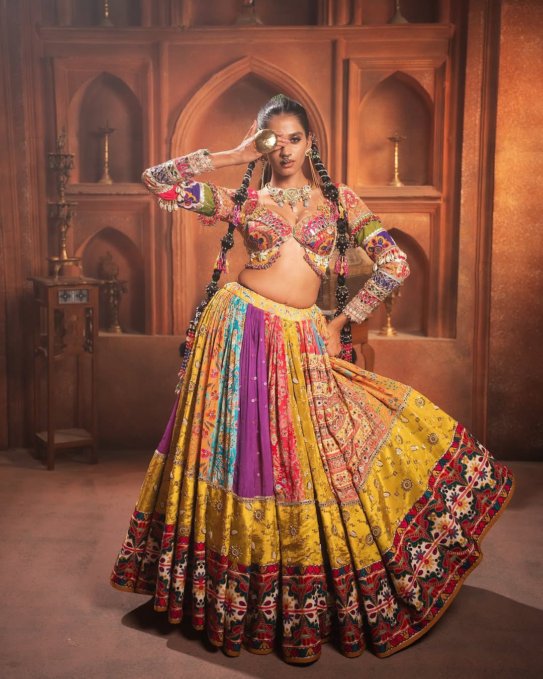 Matla Magic Edition Navratri Lehenga choli
