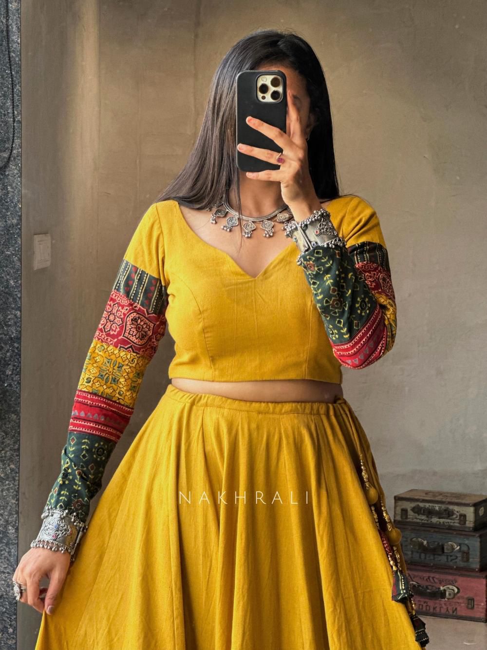 Bhavani Bloom Navratri Lehenga Choli