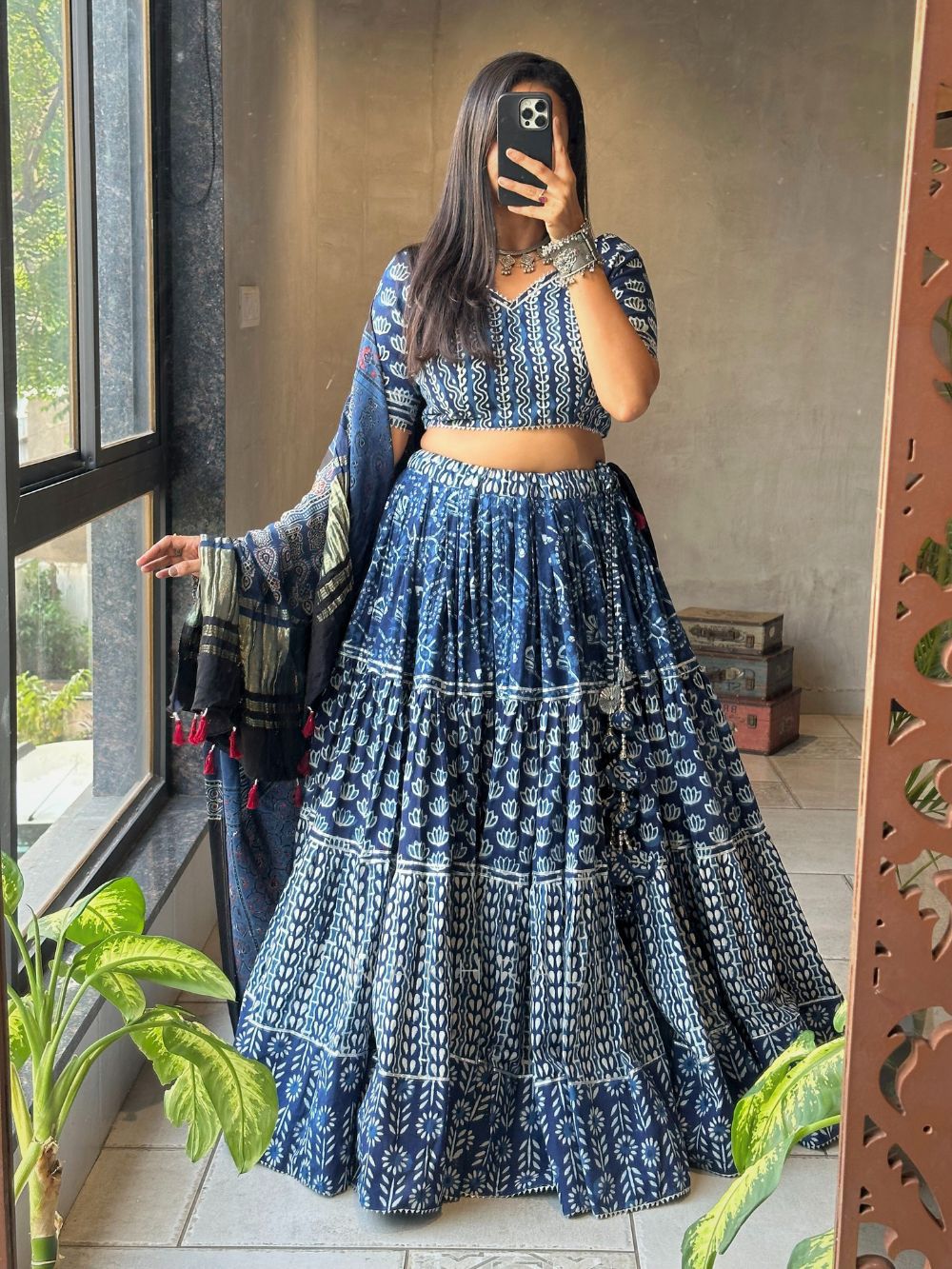 Bhavani Bloom Navratri Lehenga Choli