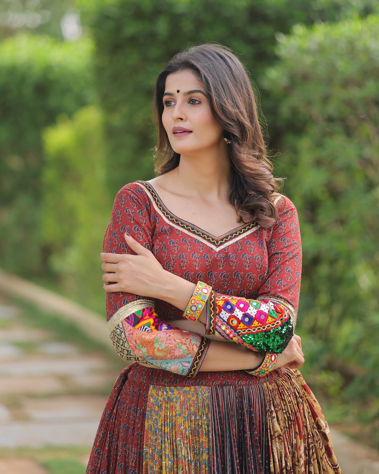 Pari Pankh Navratri Lehenga Choli