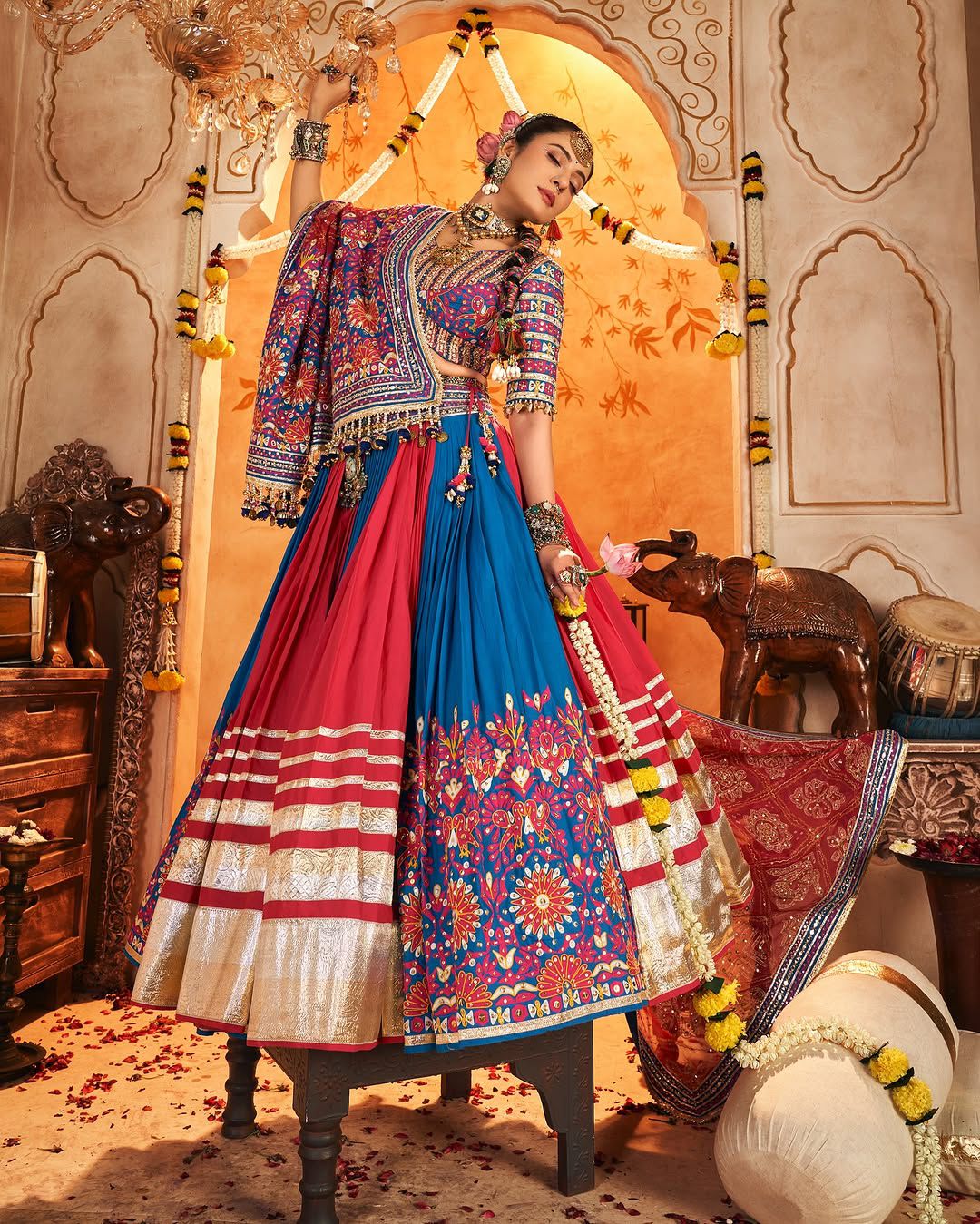 Ethno Glam Navratri Lehenga Choli