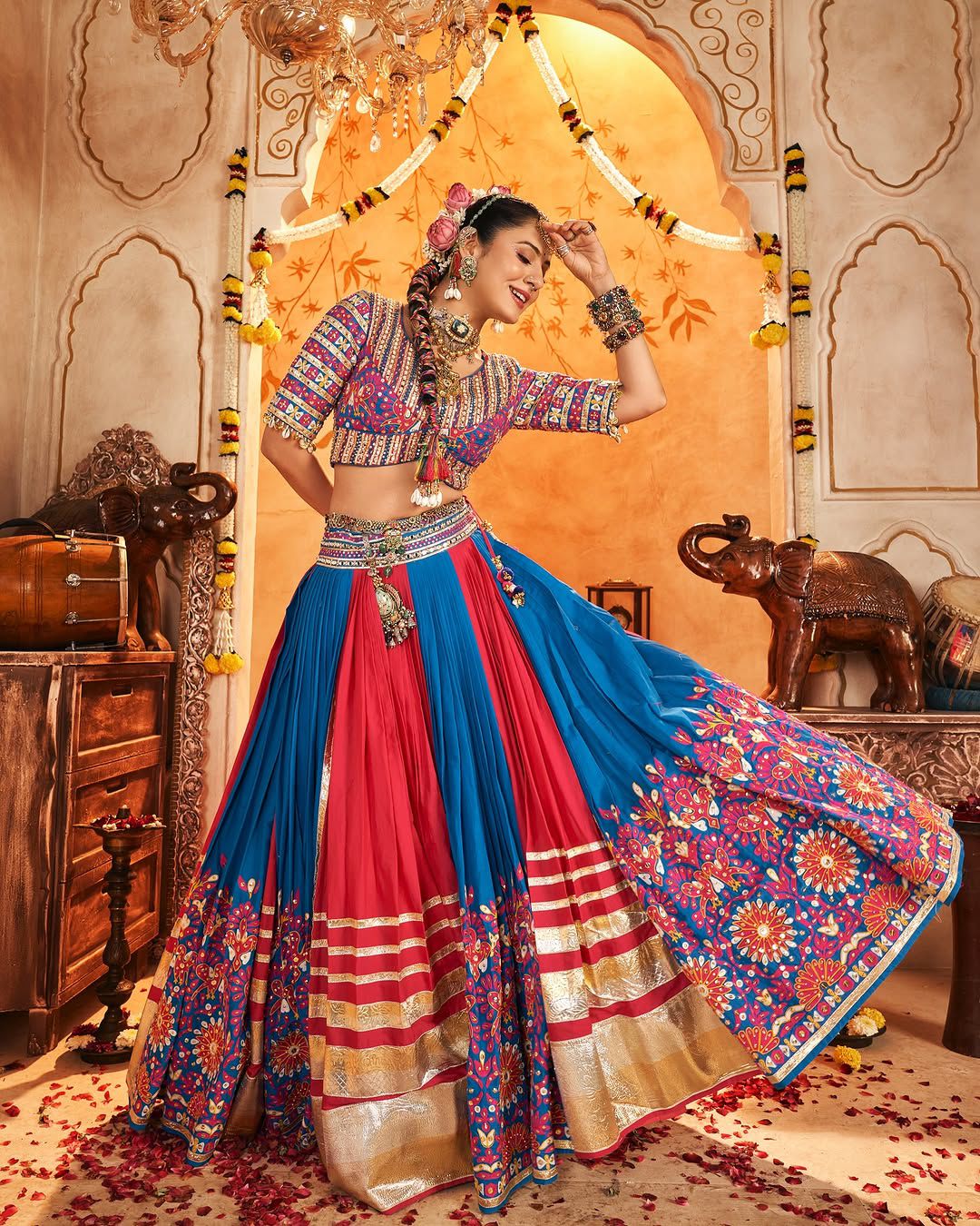 Ethno Glam Navratri Lehenga Choli